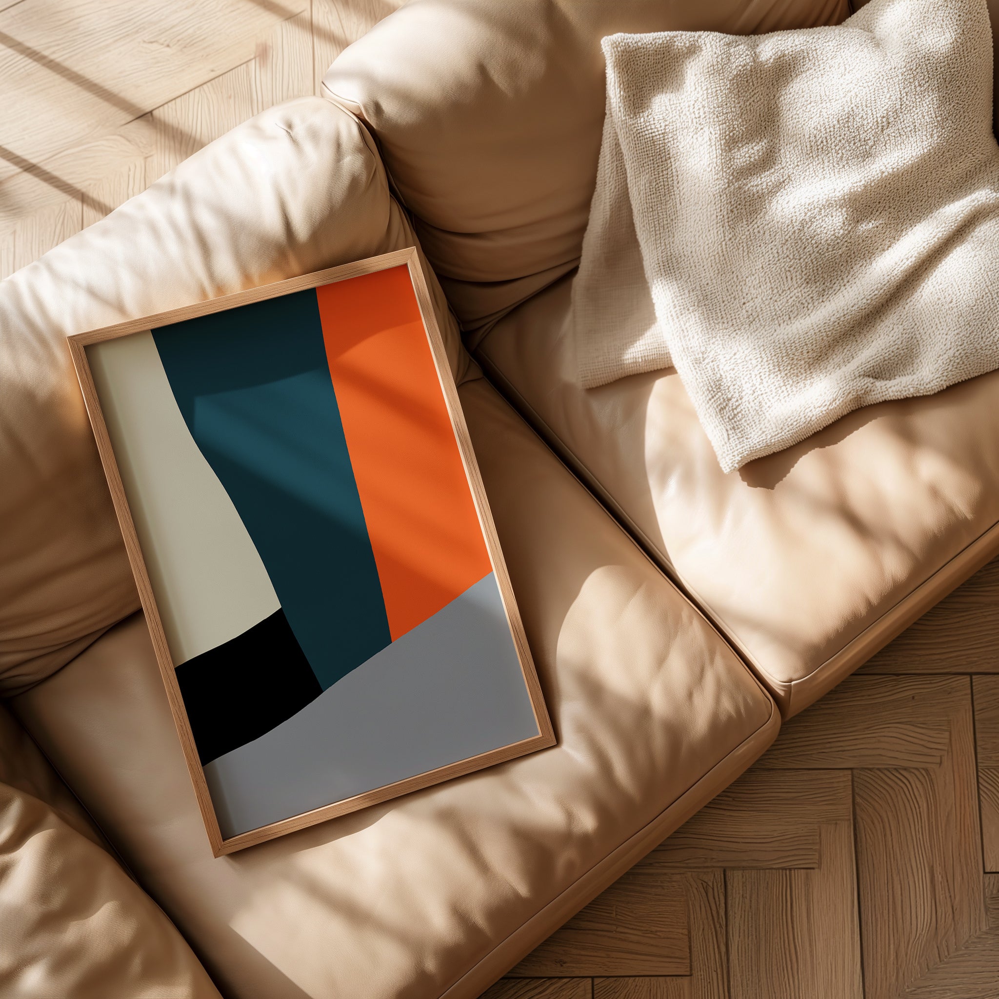 Geometric Symphony No.3-psoter-wall_art-decor-The Poster Square