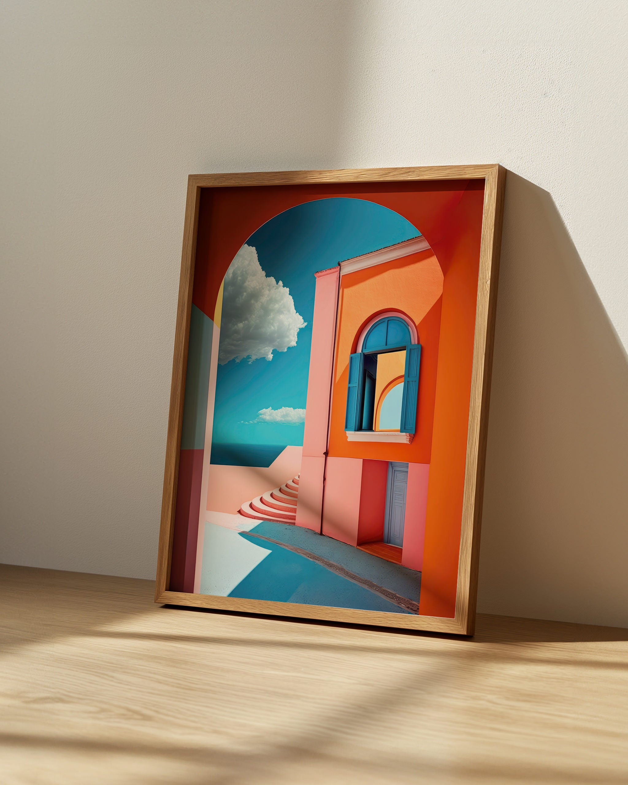 Vibrant Oasis No.1-psoter-wall_art-decor-The Poster Square