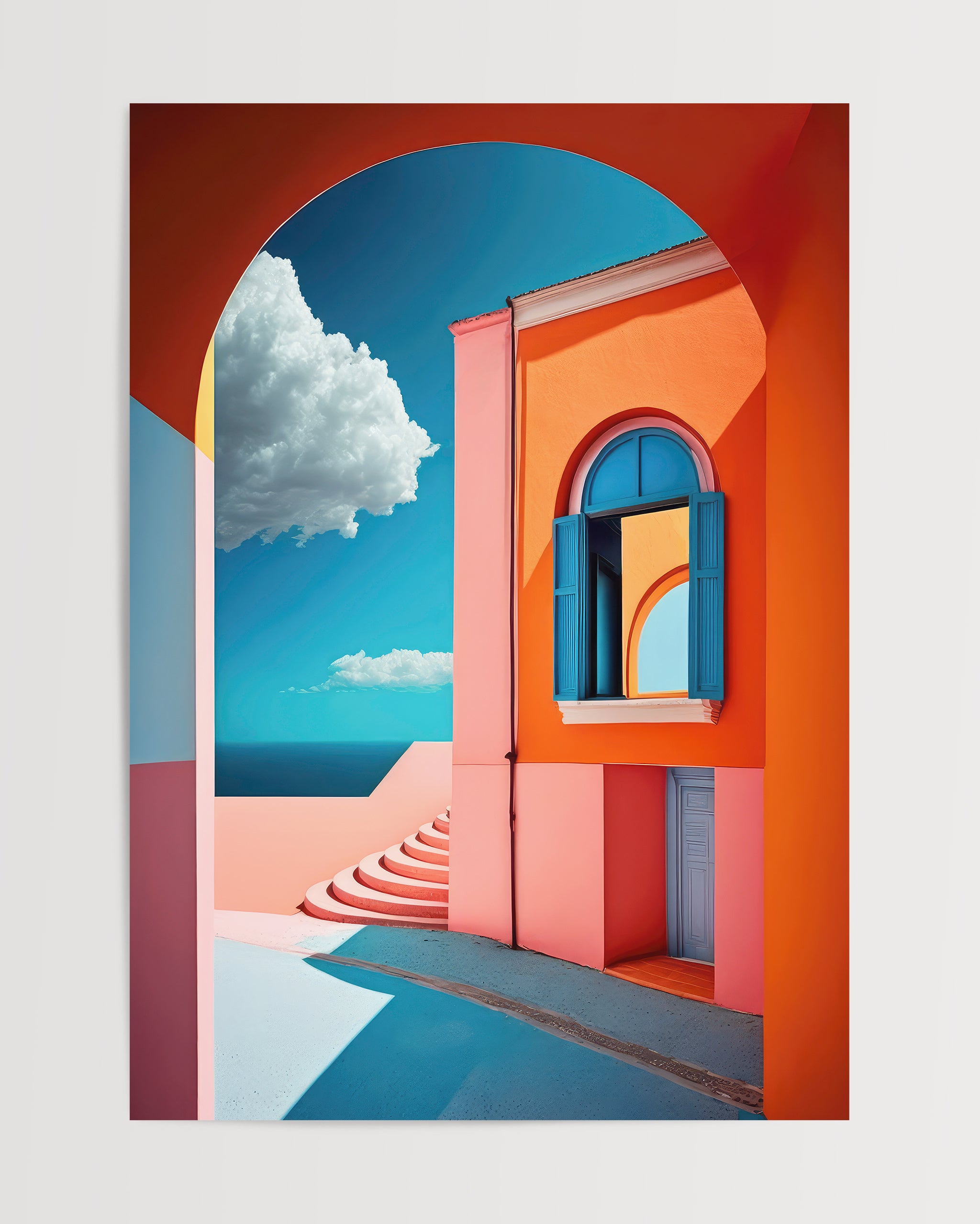 Vibrant Oasis No.1-psoter-wall_art-decor-The Poster Square