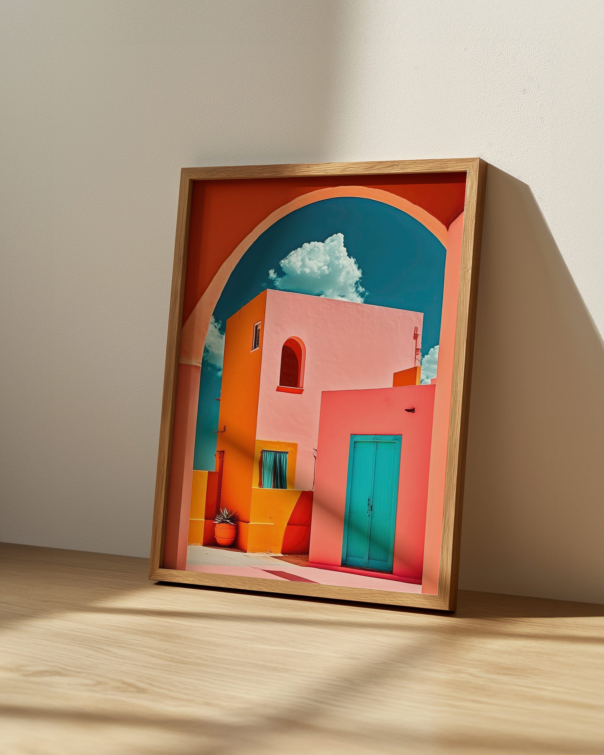 Vibrant Oasis No.2-psoter-wall_art-decor-The Poster Square