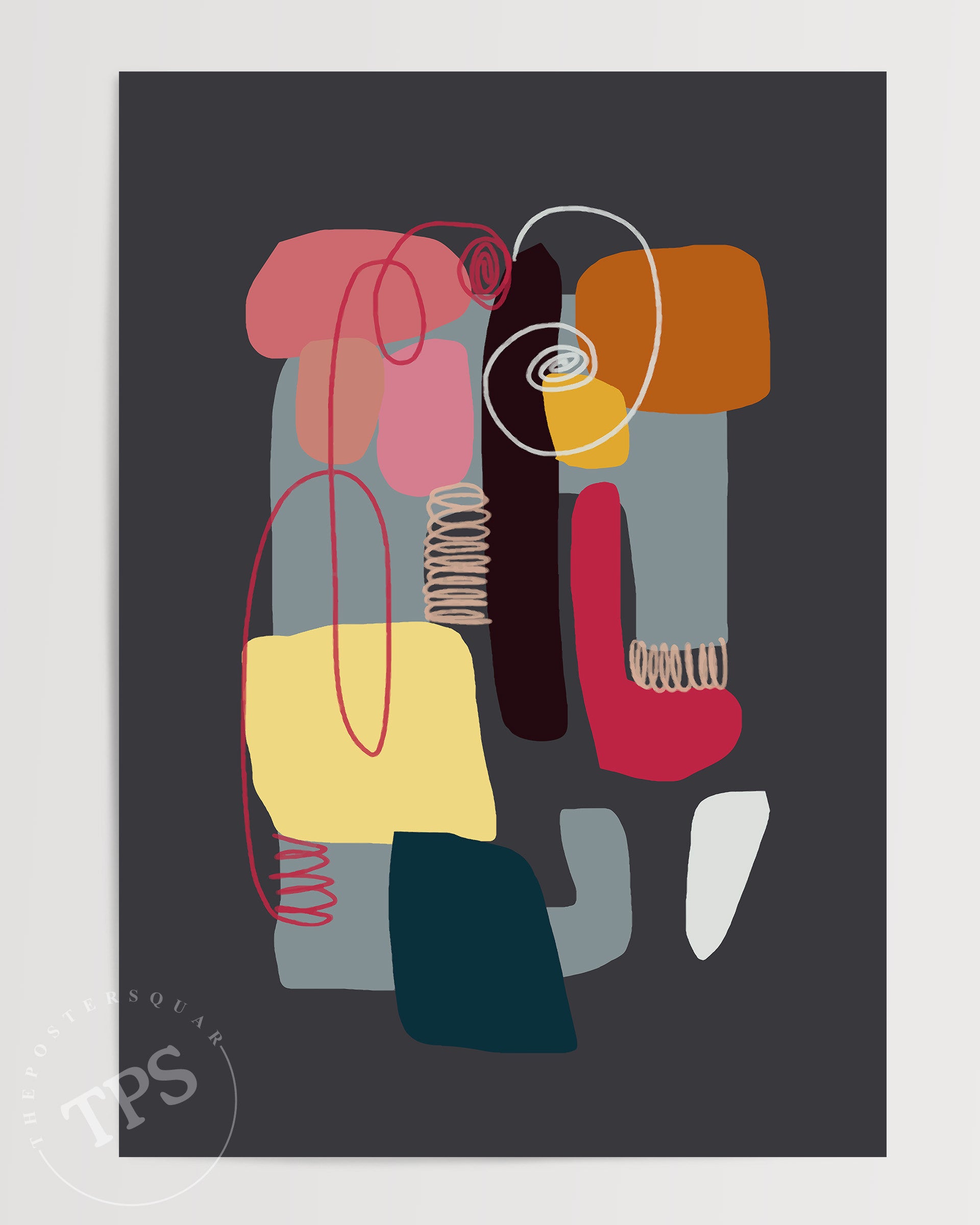 Midnight Palette N2 The Poster Square