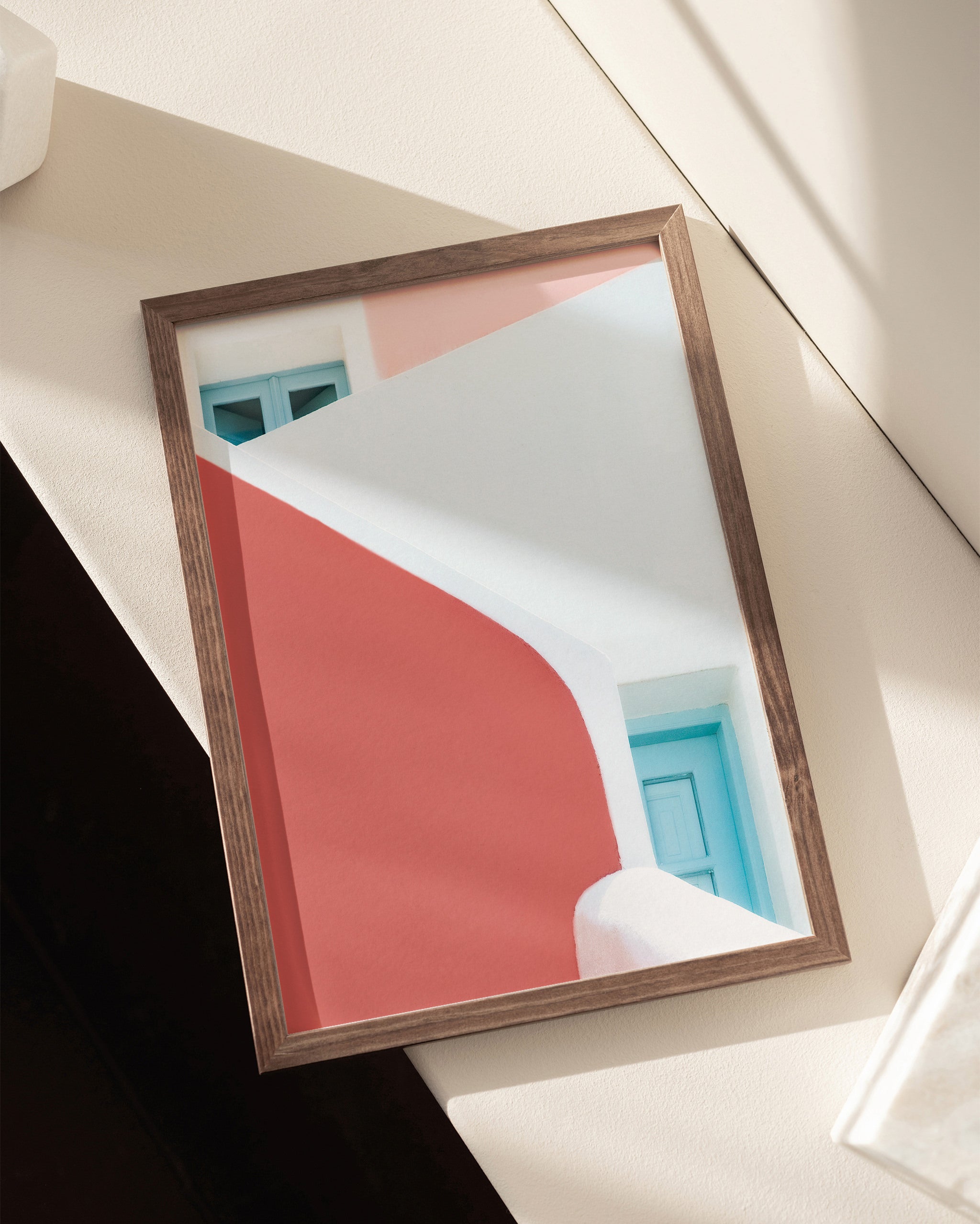 Minimalist Pastel Architecture-psoter-wall_art-decor-The Poster Square