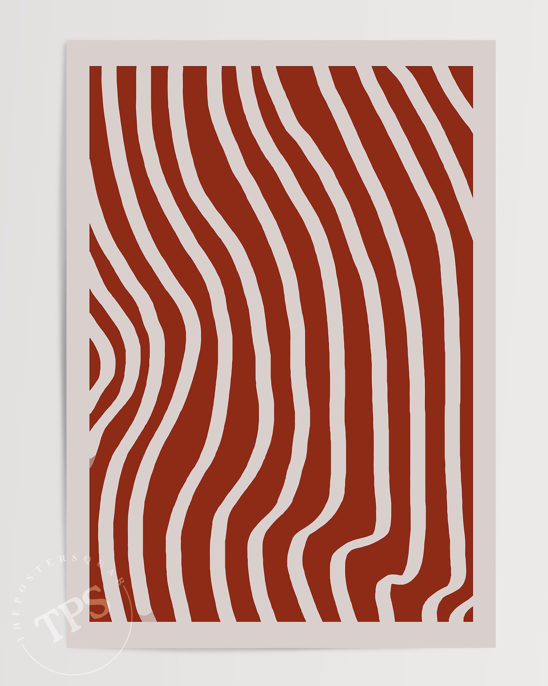 Vermilion Flow The Poster Square