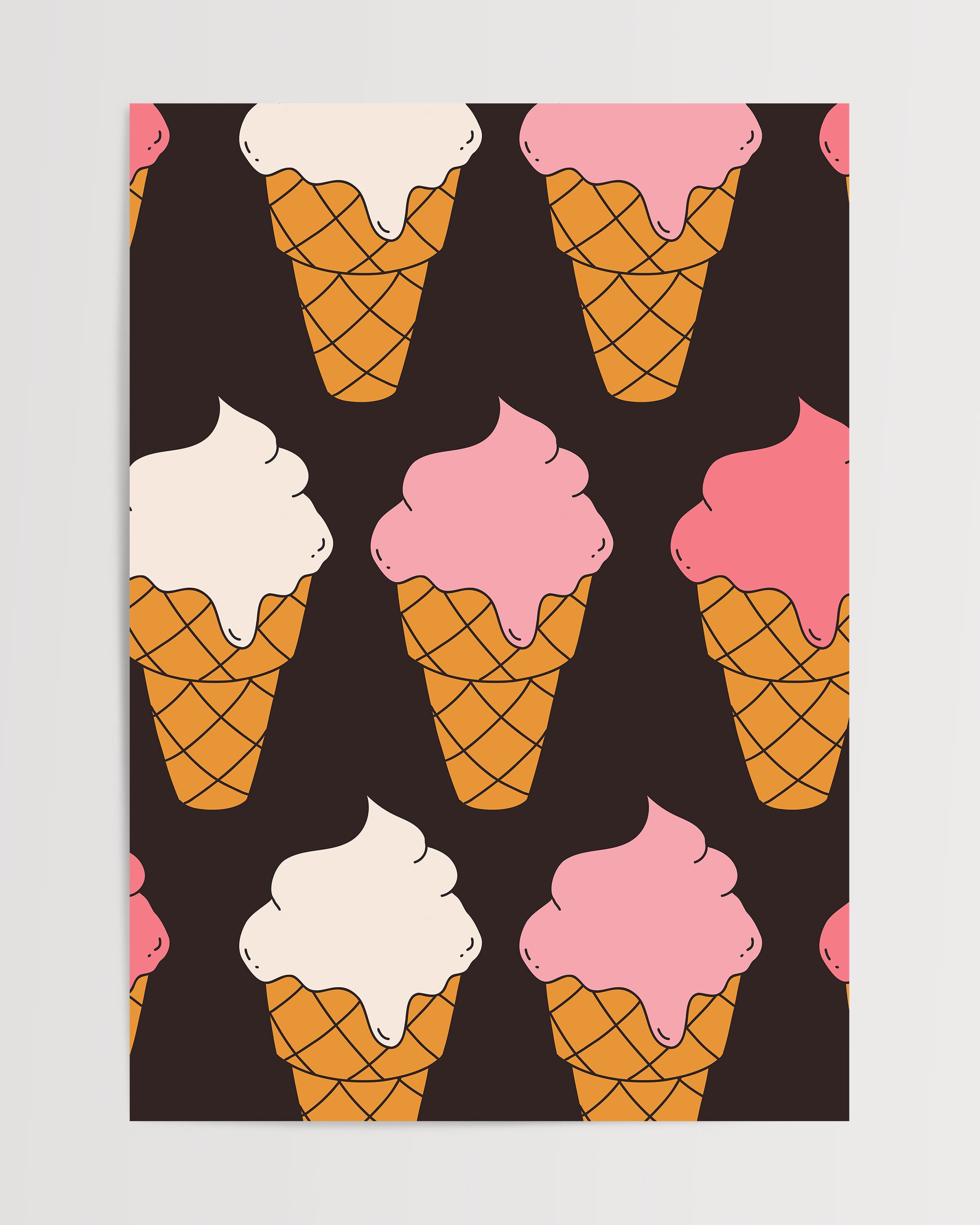 Scoops of Joy-psoter-wall_art-decor-The Poster Square