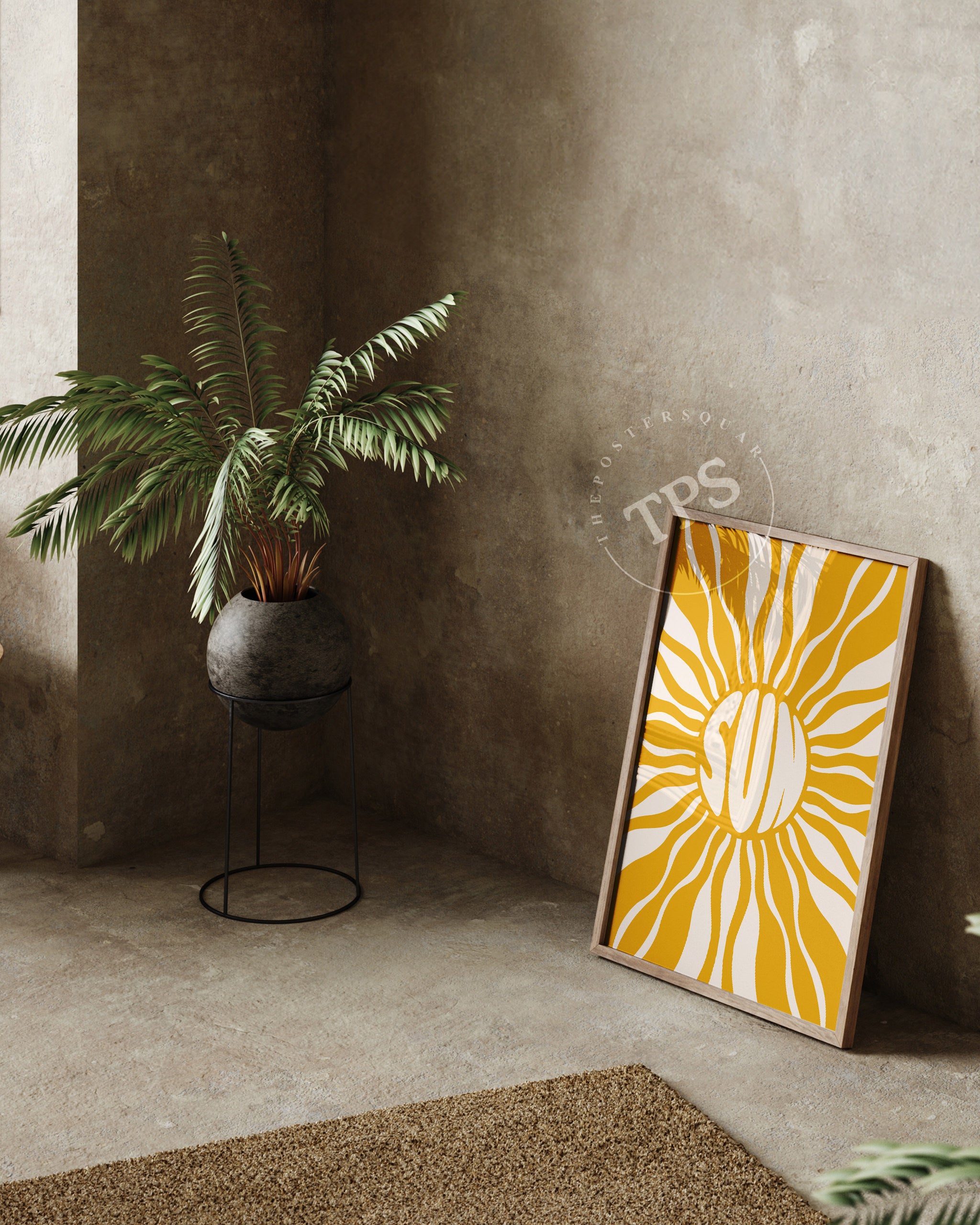 Sun The Poster Square