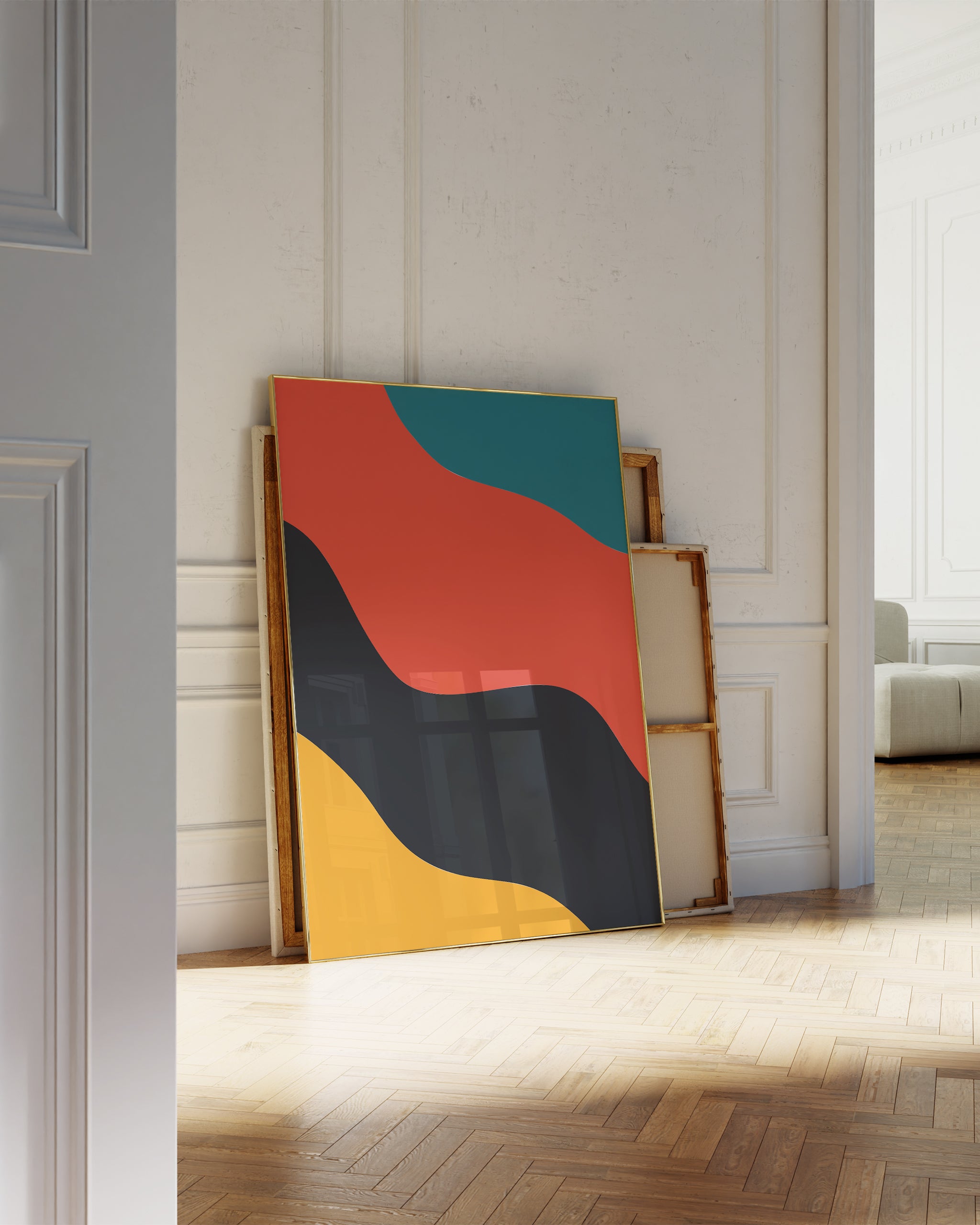 Flow of Hue Series No.9-psoter-wall_art-decor-The Poster Square