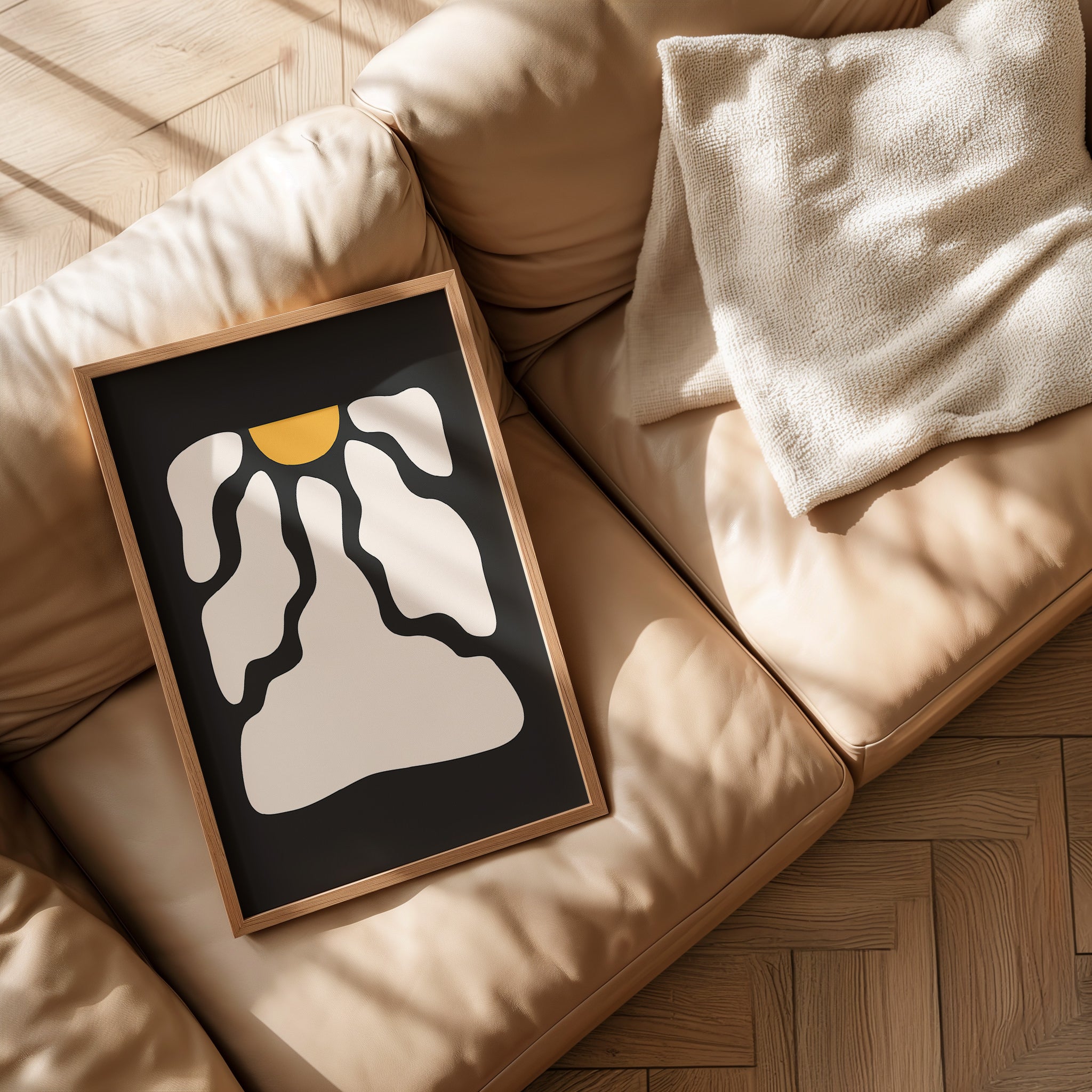 Eclipse in Monochrome No.3-psoter-wall_art-decor-The Poster Square