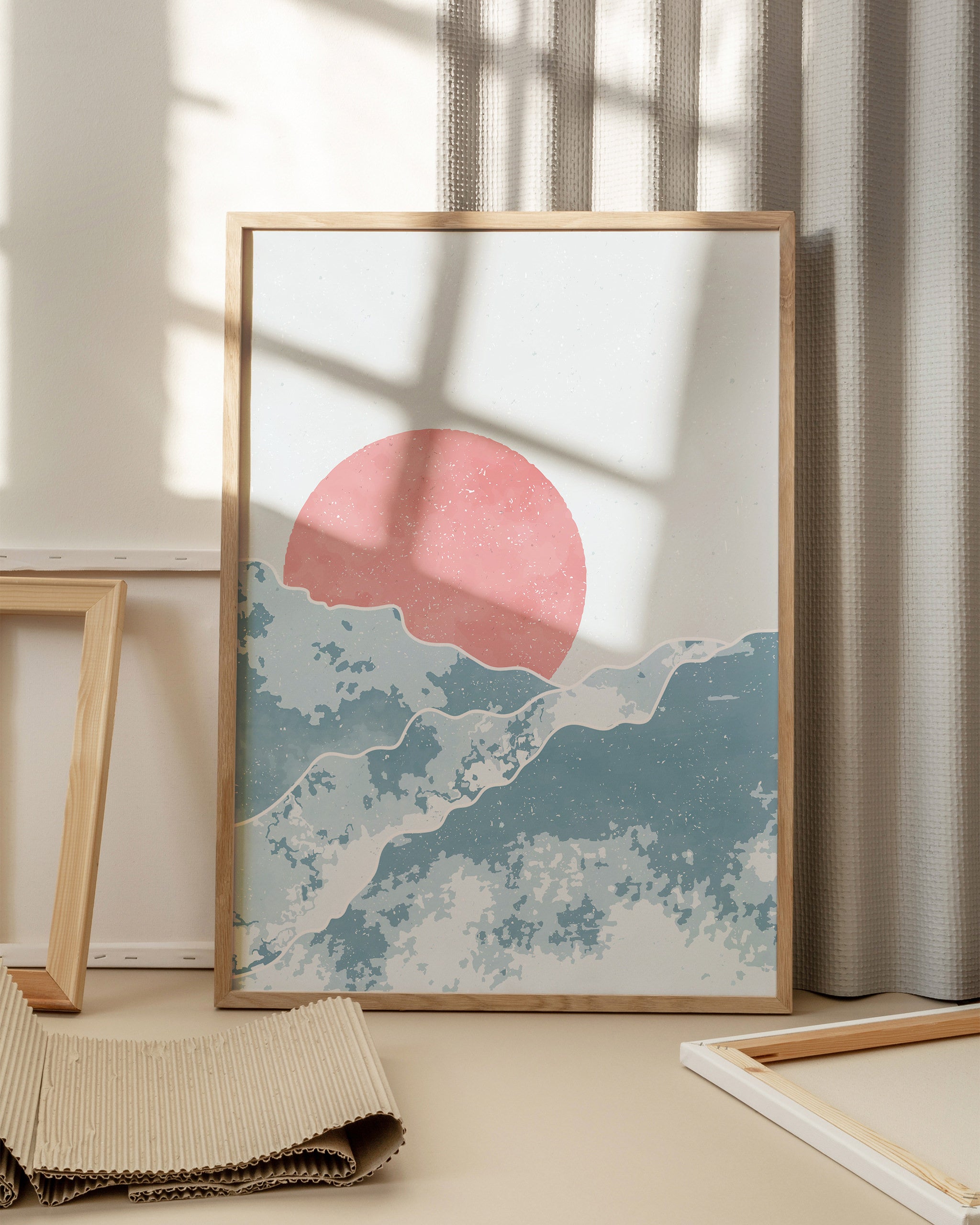 Rosy Eclipse-psoter-wall_art-decor-The Poster Square