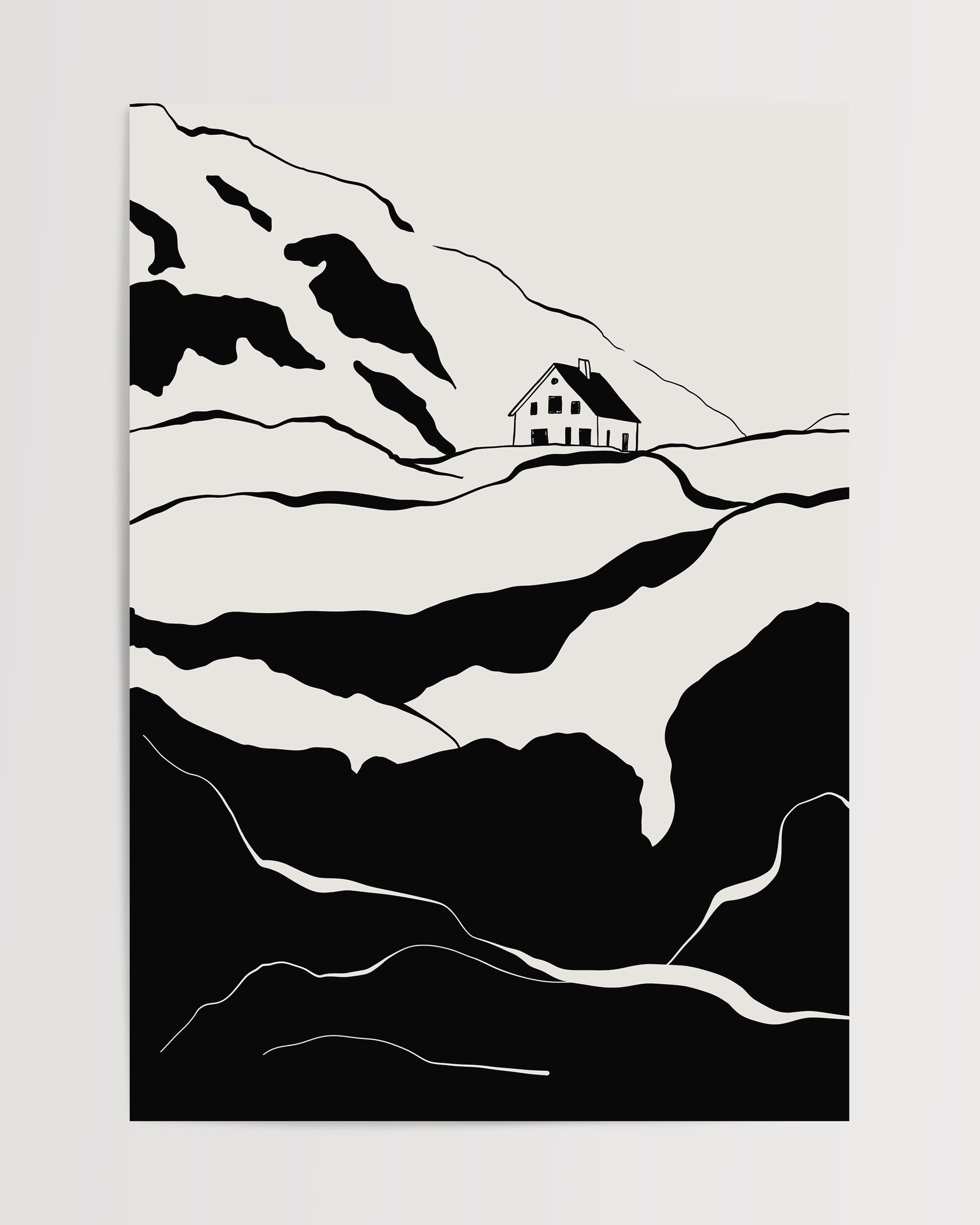 Solace in Solitude-psoter-wall_art-decor-The Poster Square