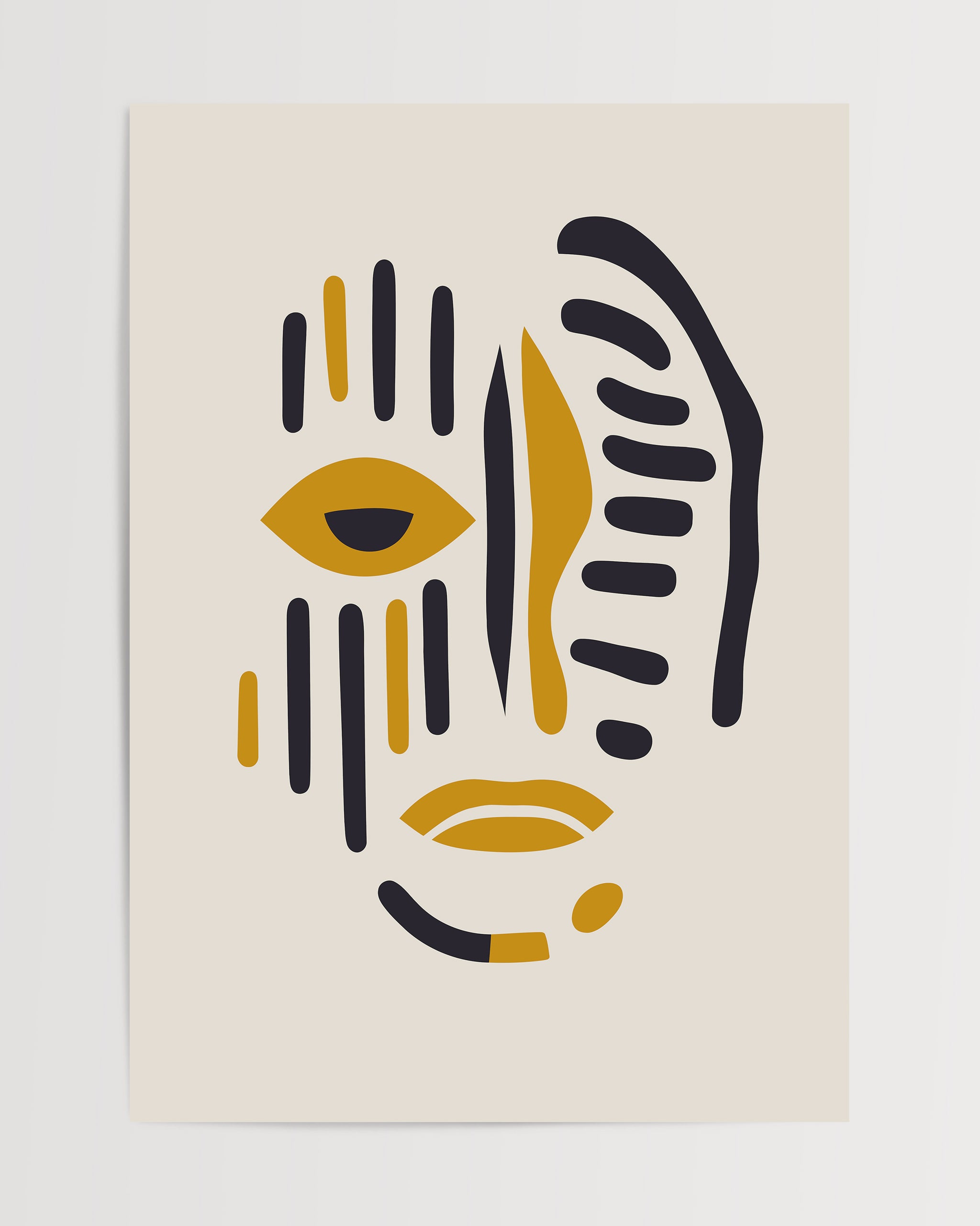 Eclectic Abstract Moods No.6-psoter-wall_art-decor-The Poster Square