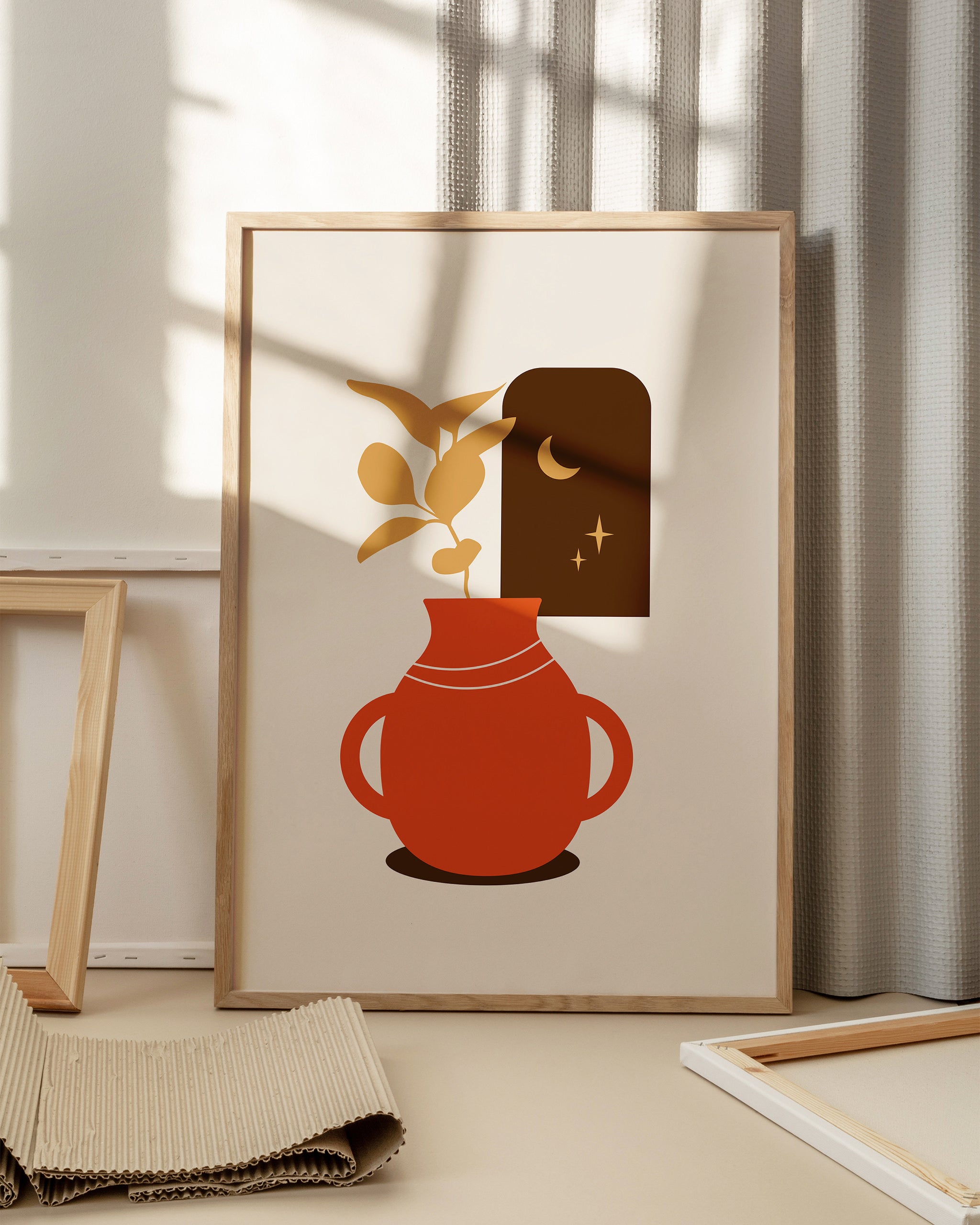 Midnight Botanica-psoter-wall_art-decor-The Poster Square