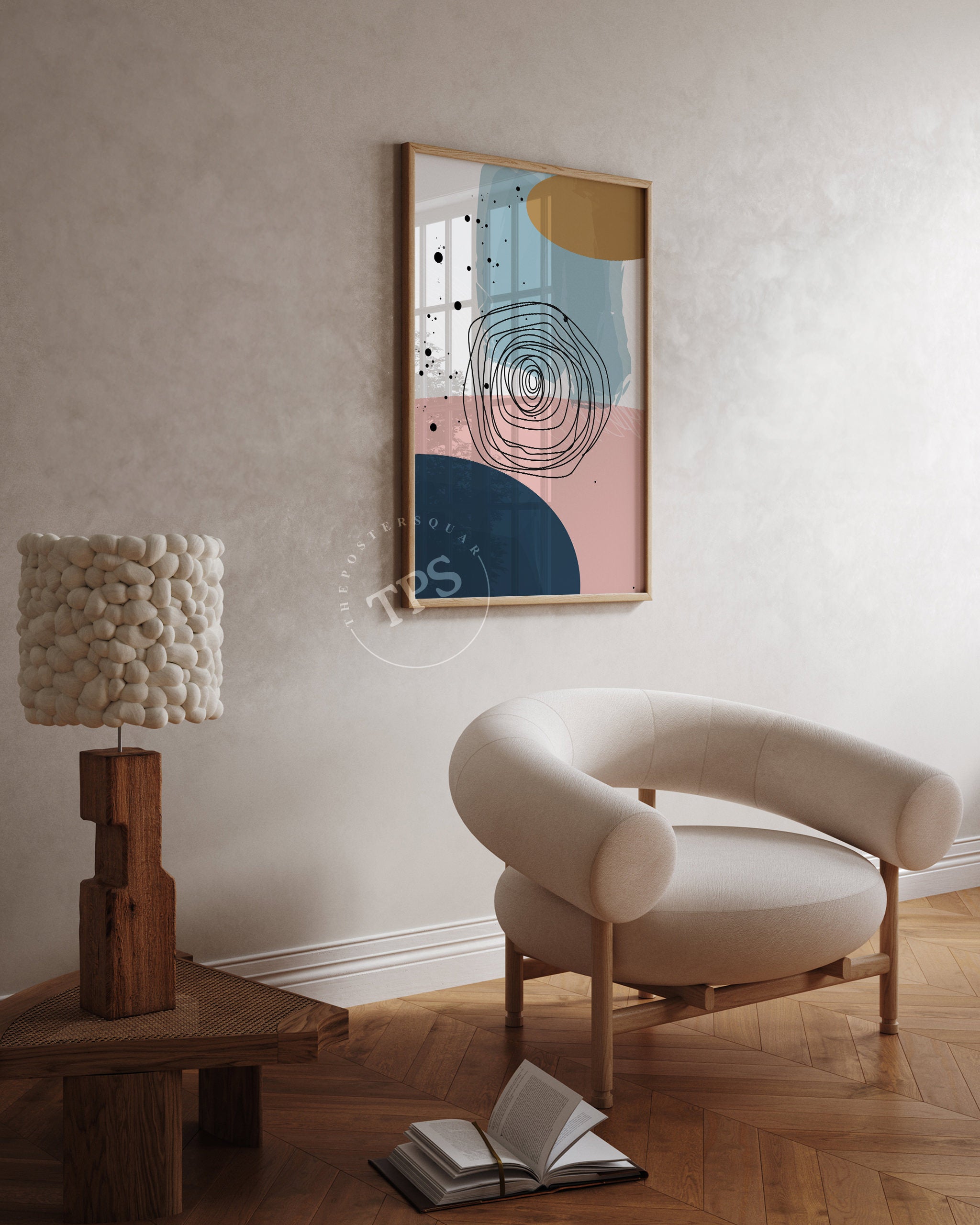 Minimalistic Abstract N1 The Poster Square