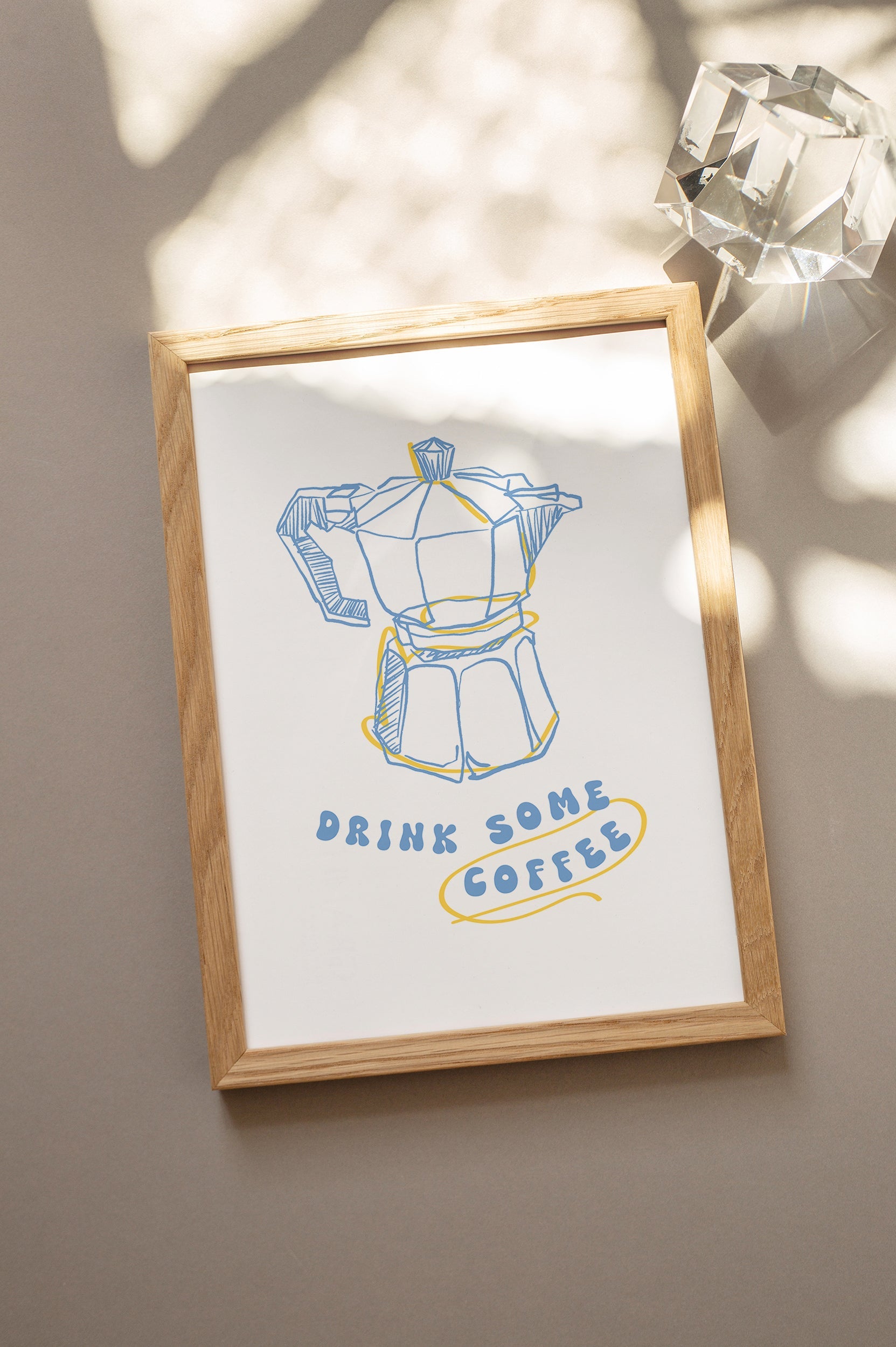 Drink Some Coffee The Poster Square