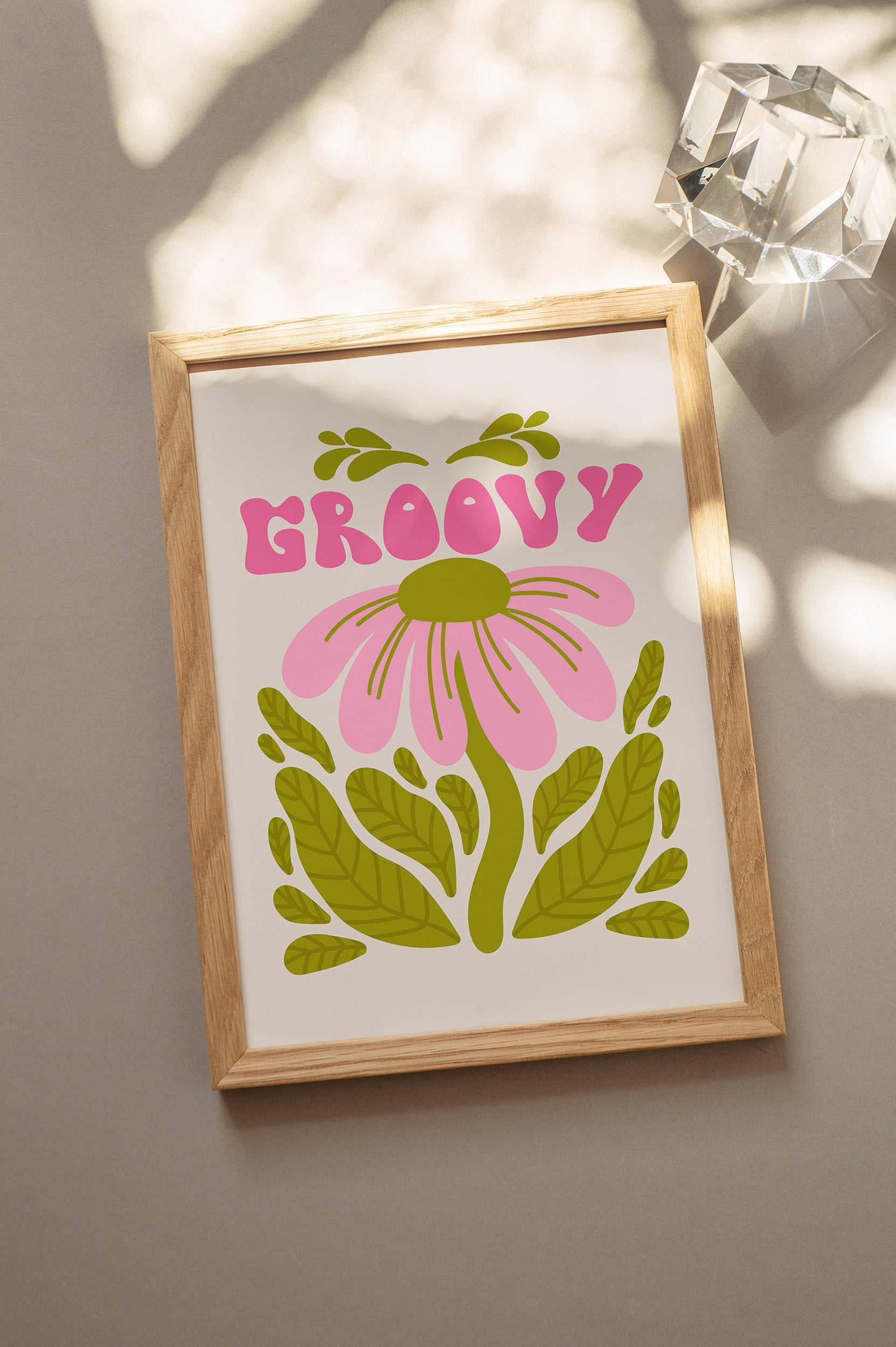 Groovy Botanical The Poster Square