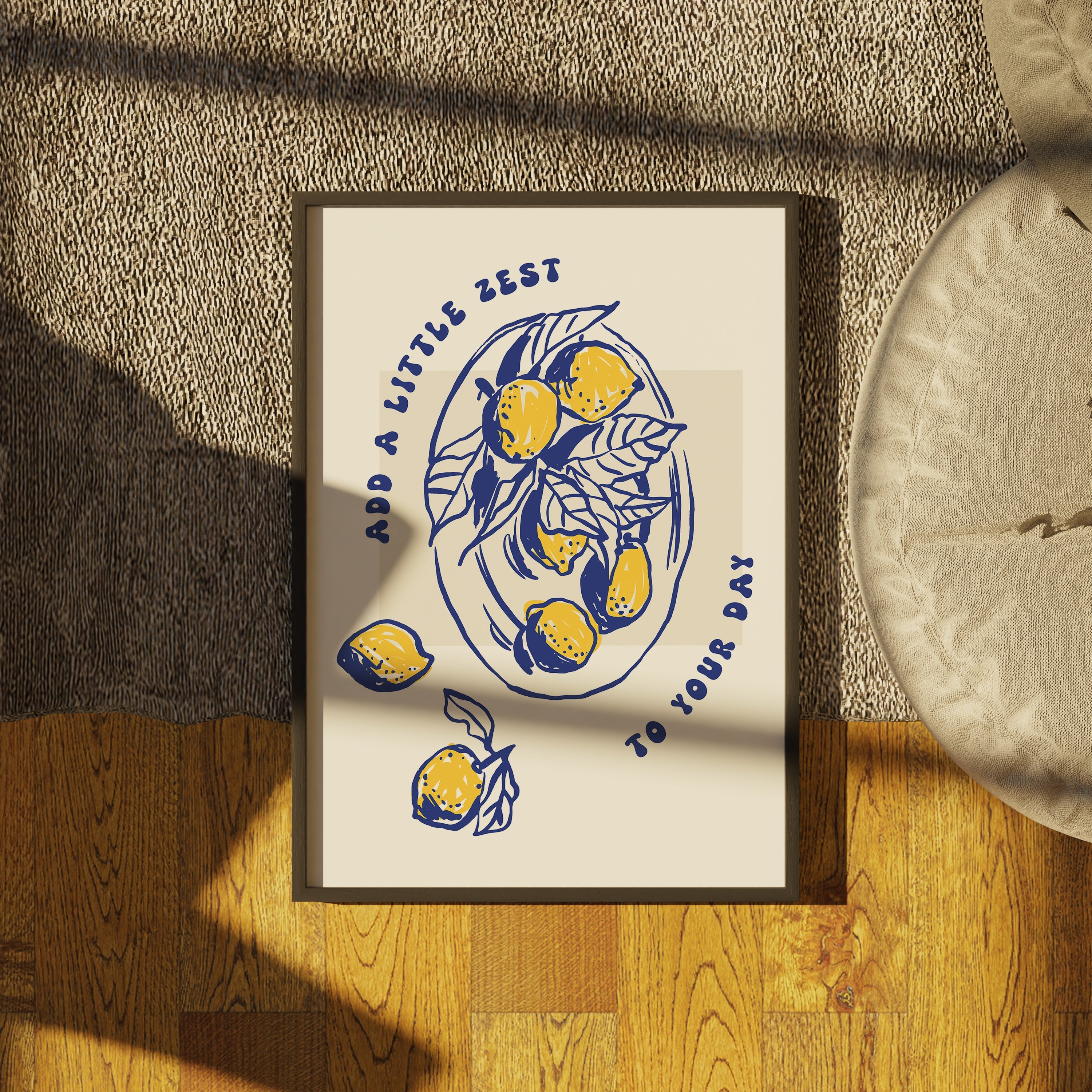 Lemons Fruit - Food The Poster Square