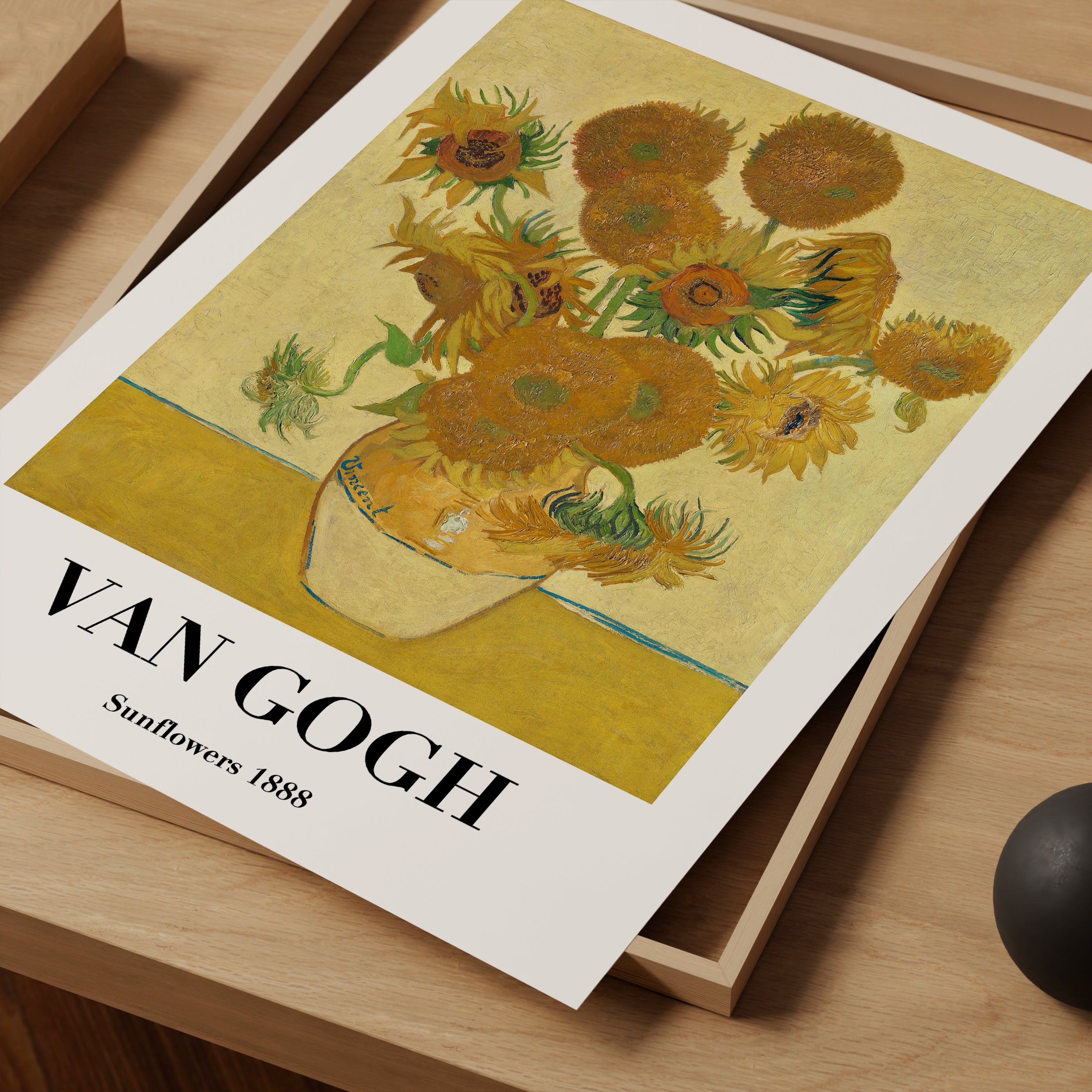 Sunflowers (1888) The Poster Square