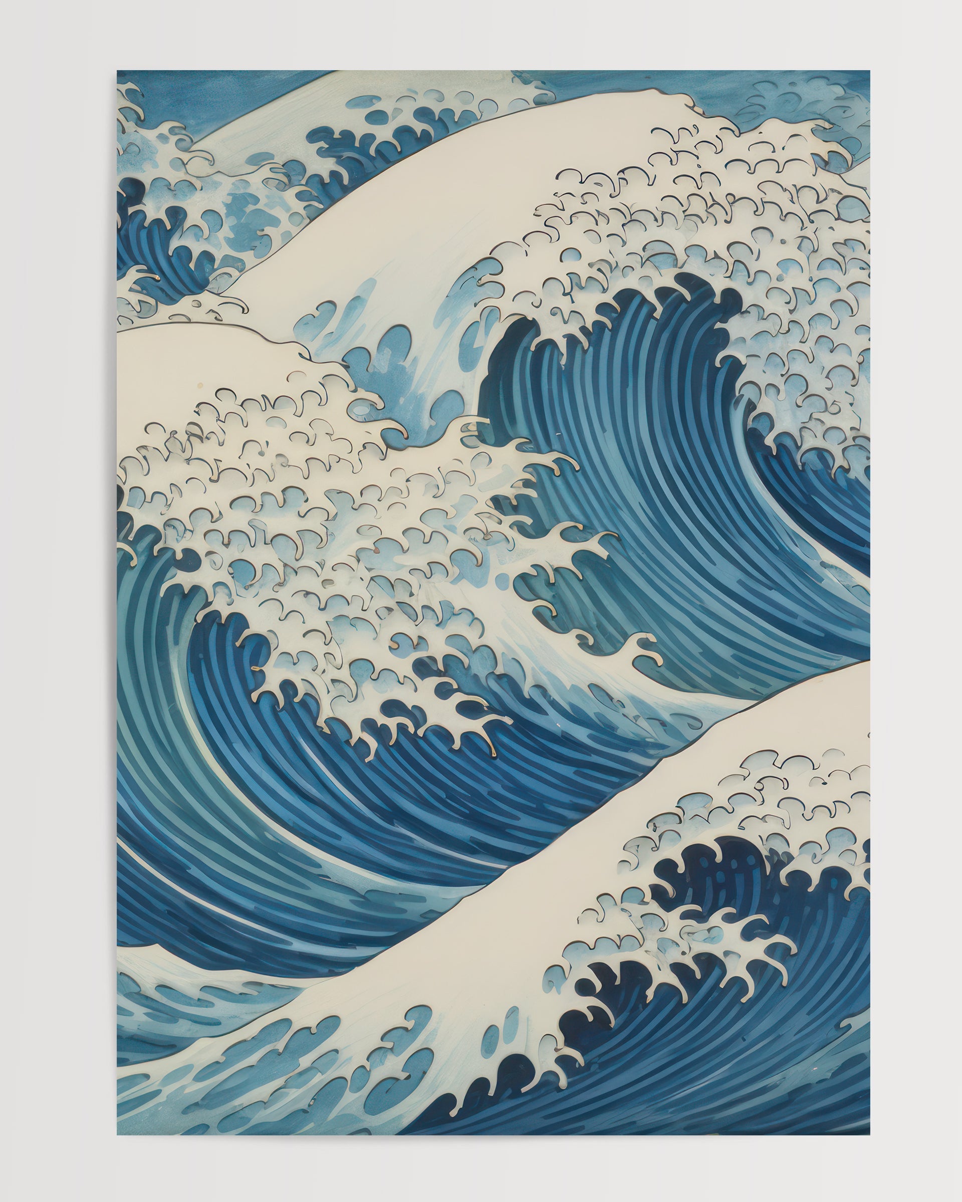 The Great Wave off Kanagawa The Poster Square