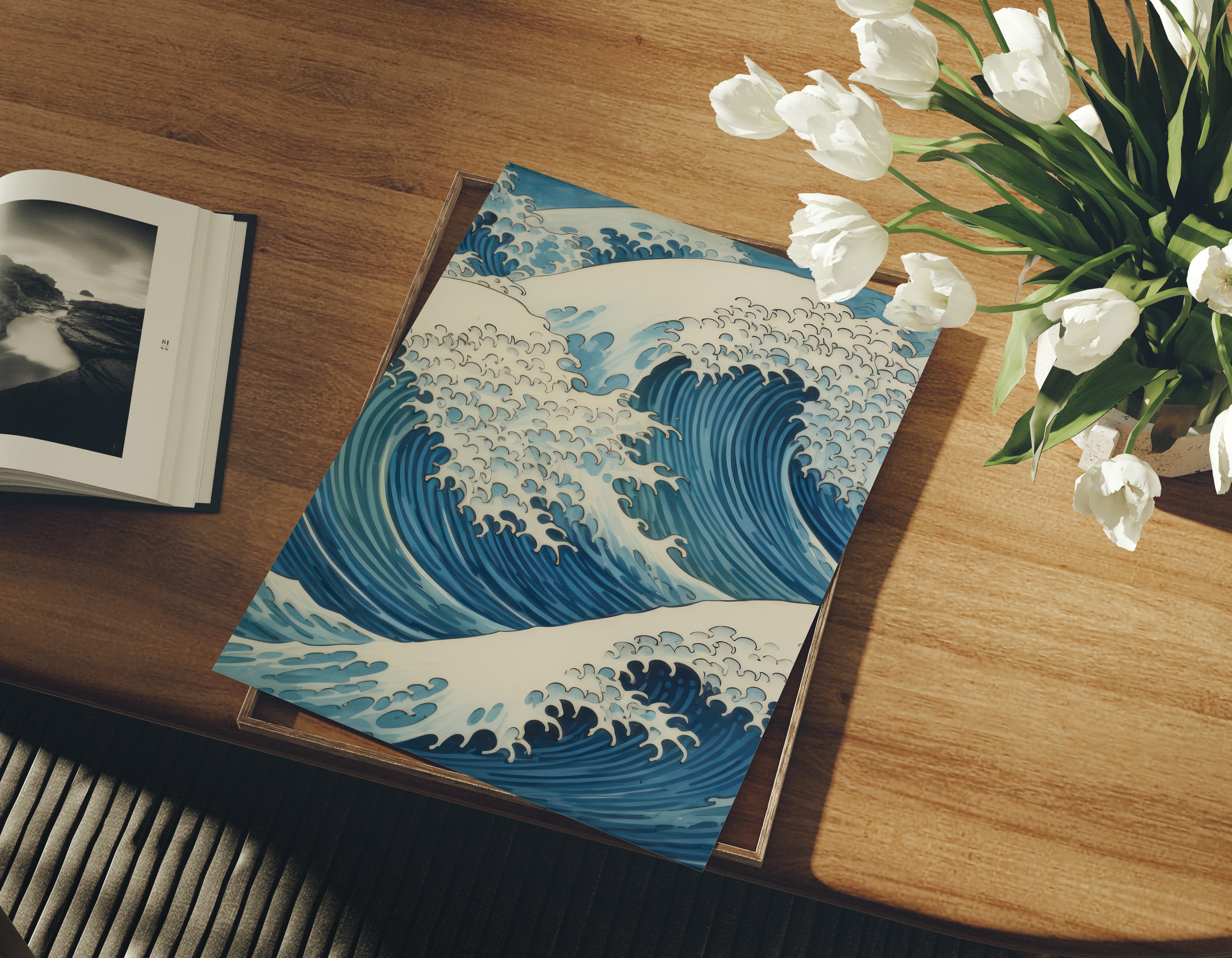 The Great Wave off Kanagawa The Poster Square