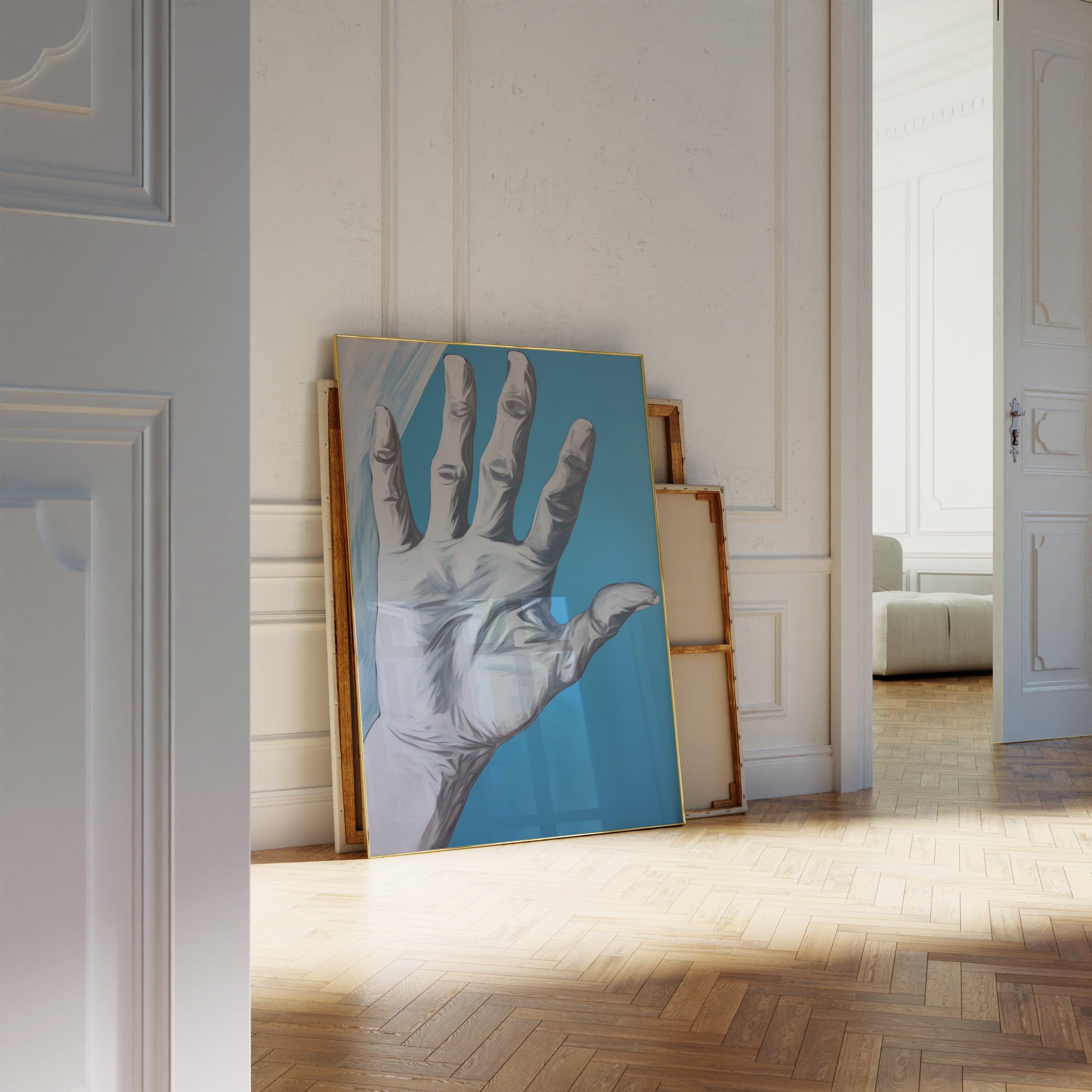 The Hand The Poster Square