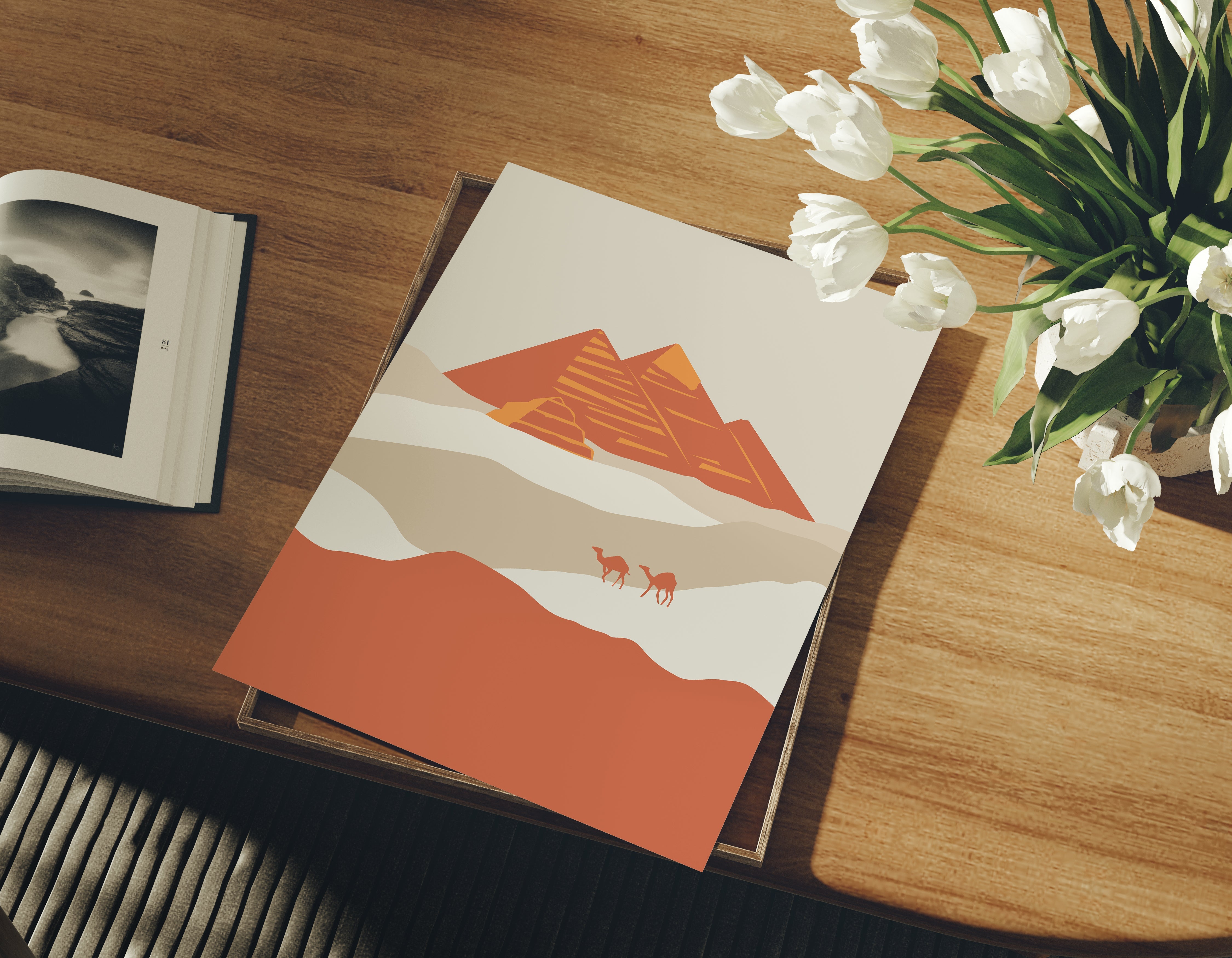 The Pyramids - Egypt The Poster Square