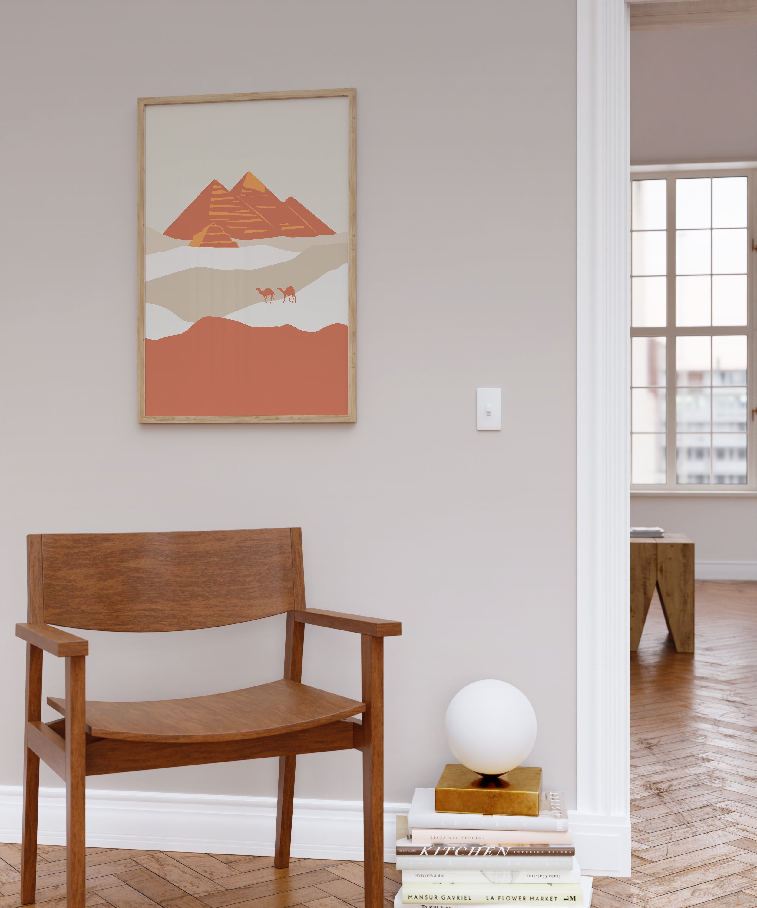 The Pyramids - Egypt The Poster Square