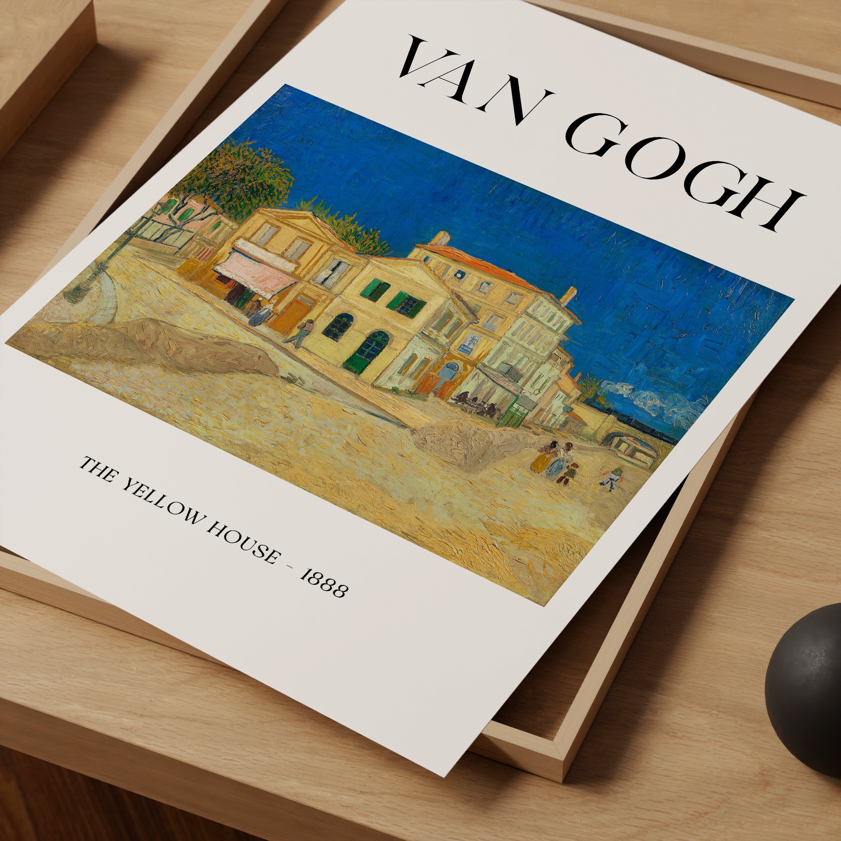 The yellow house (1888) The Poster Square