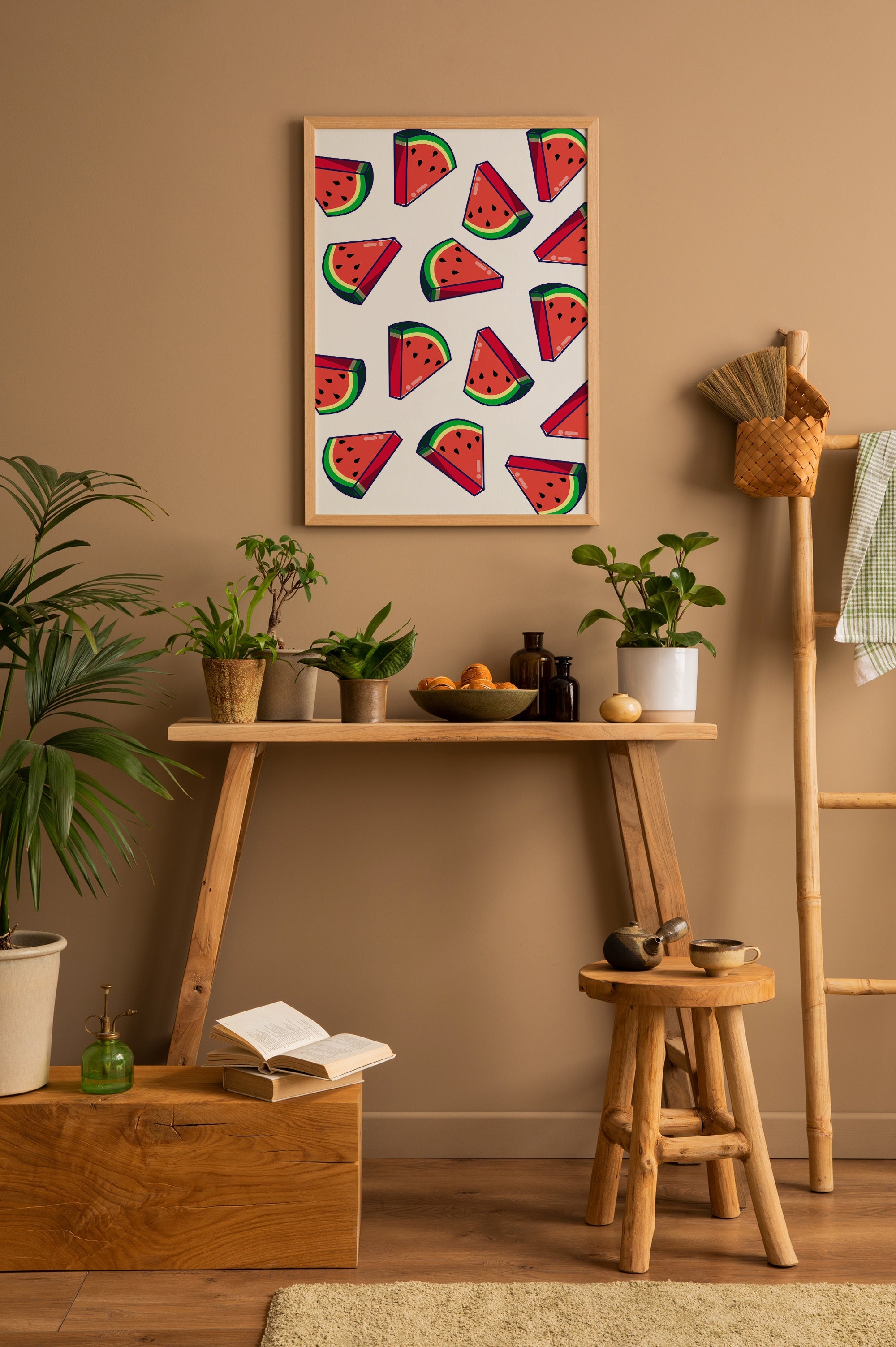 Watermelon Slices The Poster Square