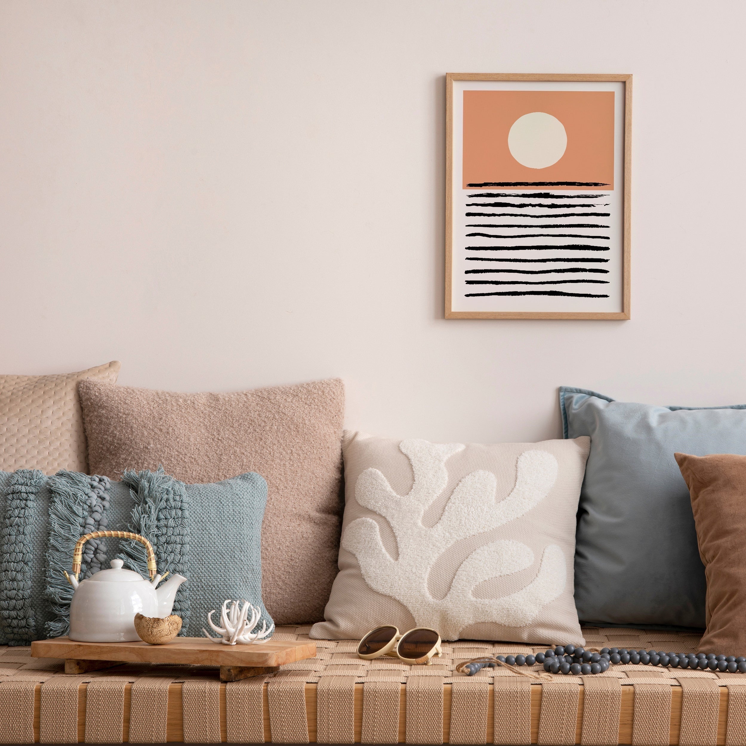 Abstract Dusk-psoter-wall_art-decor-The Poster Square