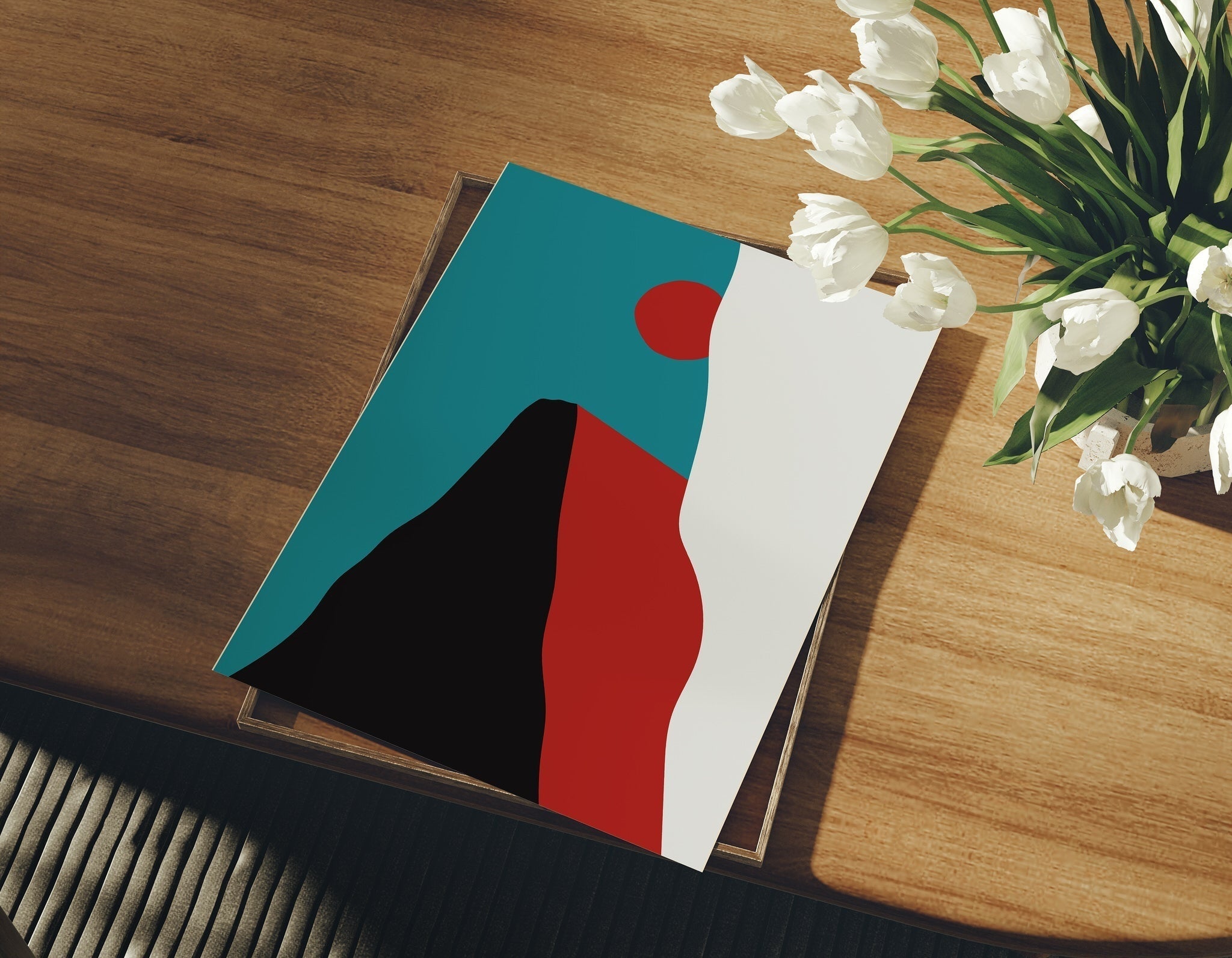 Abstract Mingle N18-psoter-wall_art-decor-The Poster Square