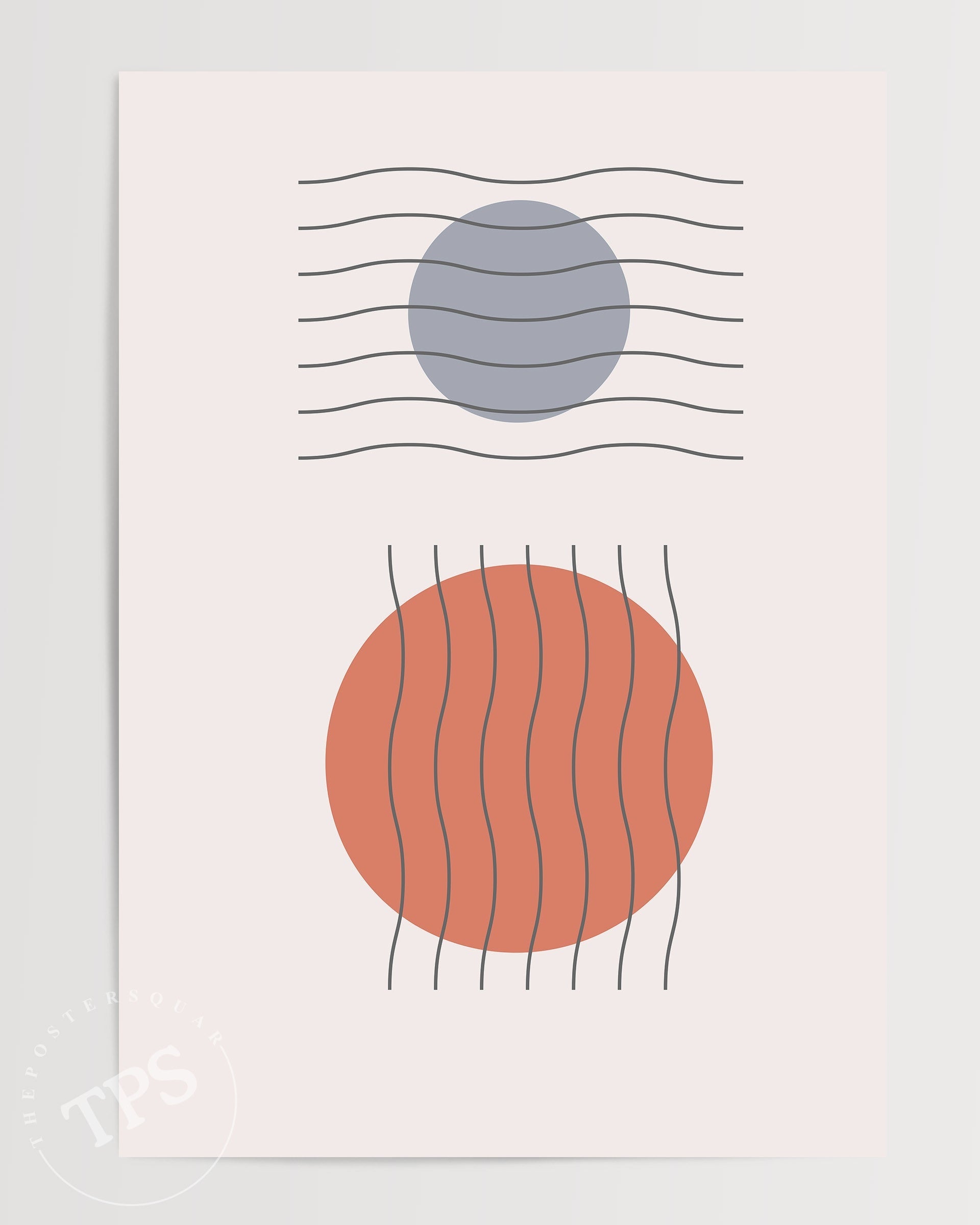 Abstract Mingle N28-psoter-wall_art-decor-The Poster Square