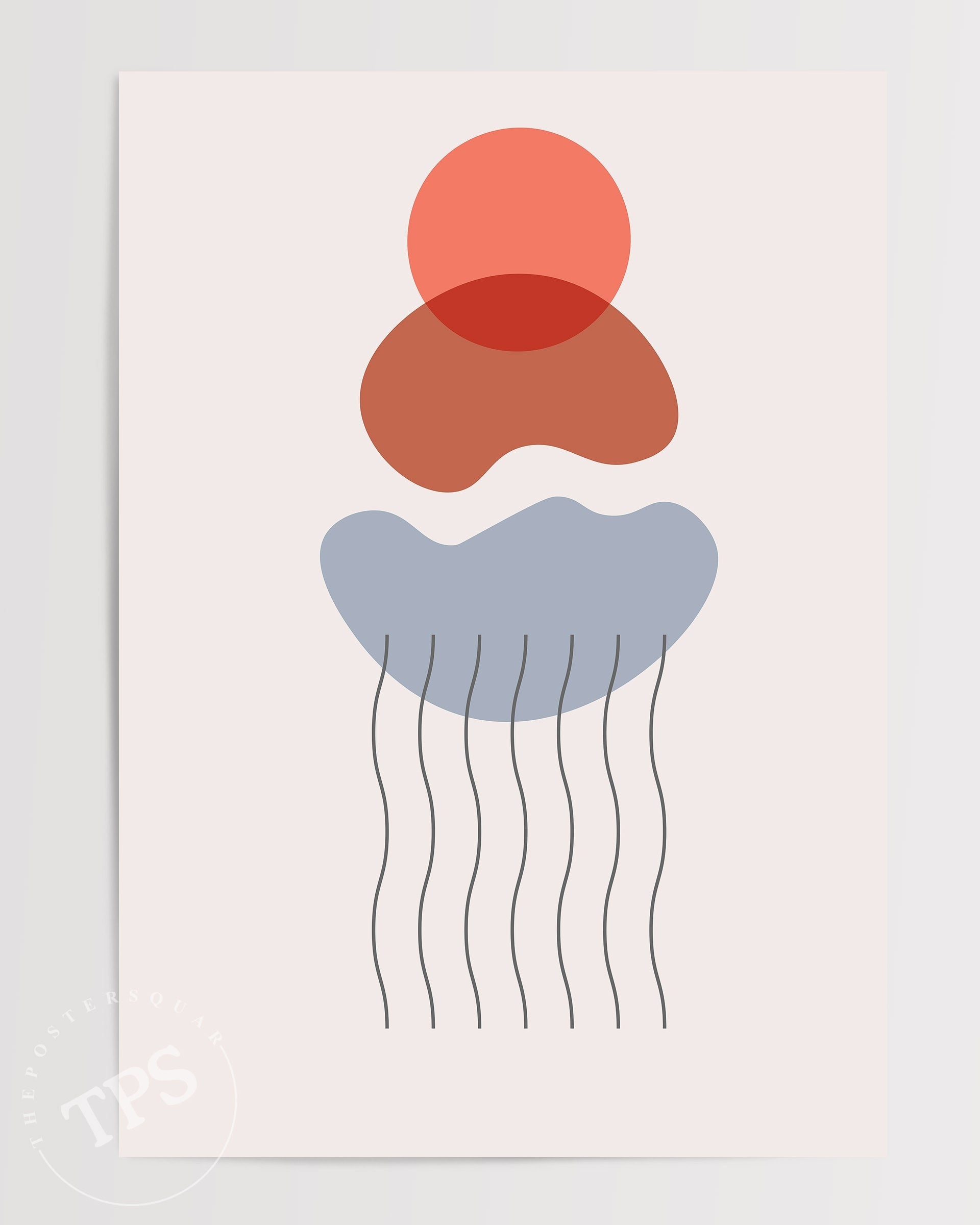 Abstract Mingle N30-psoter-wall_art-decor-The Poster Square