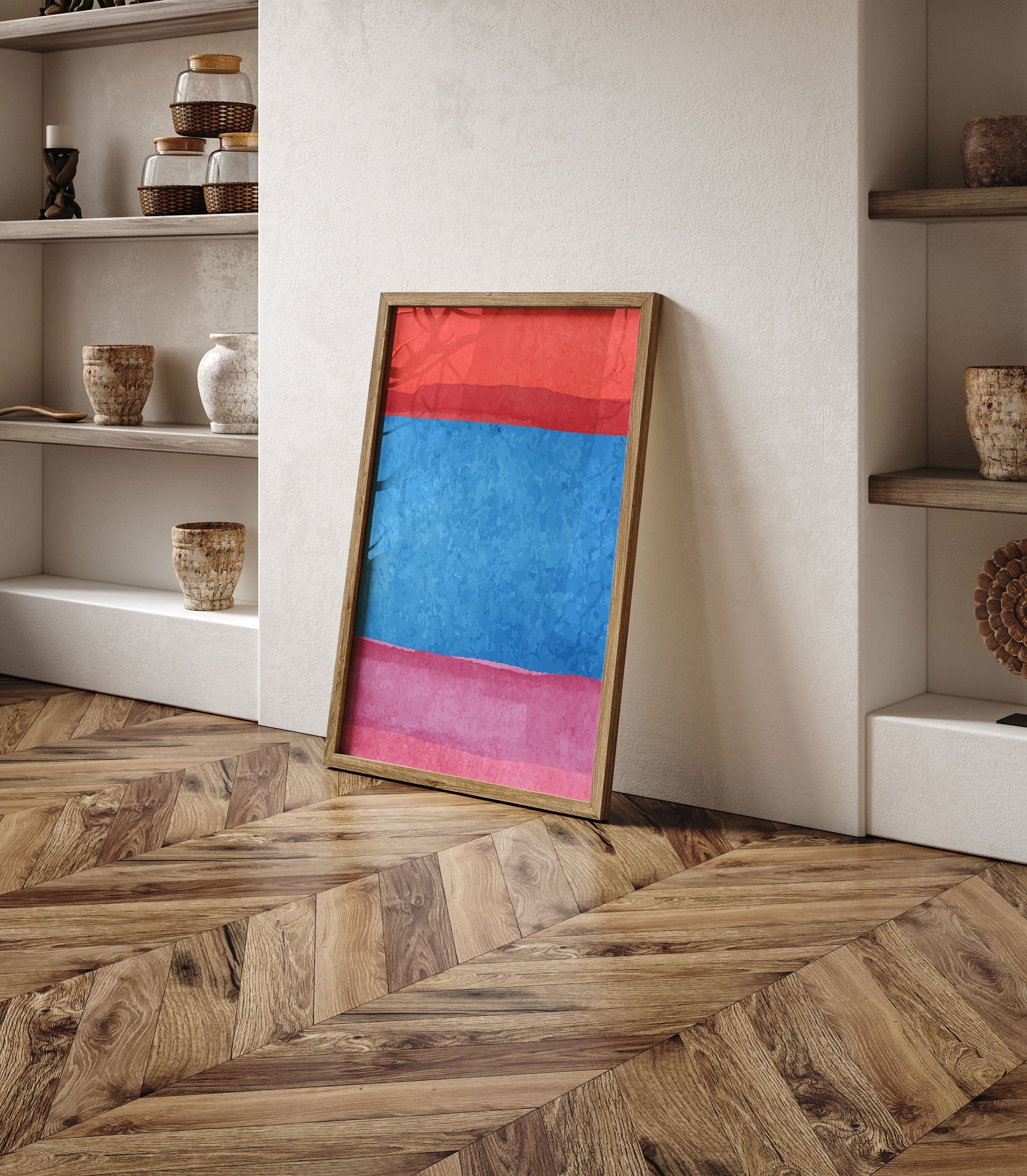 Abstract Mingle N6-psoter-wall_art-decor-The Poster Square