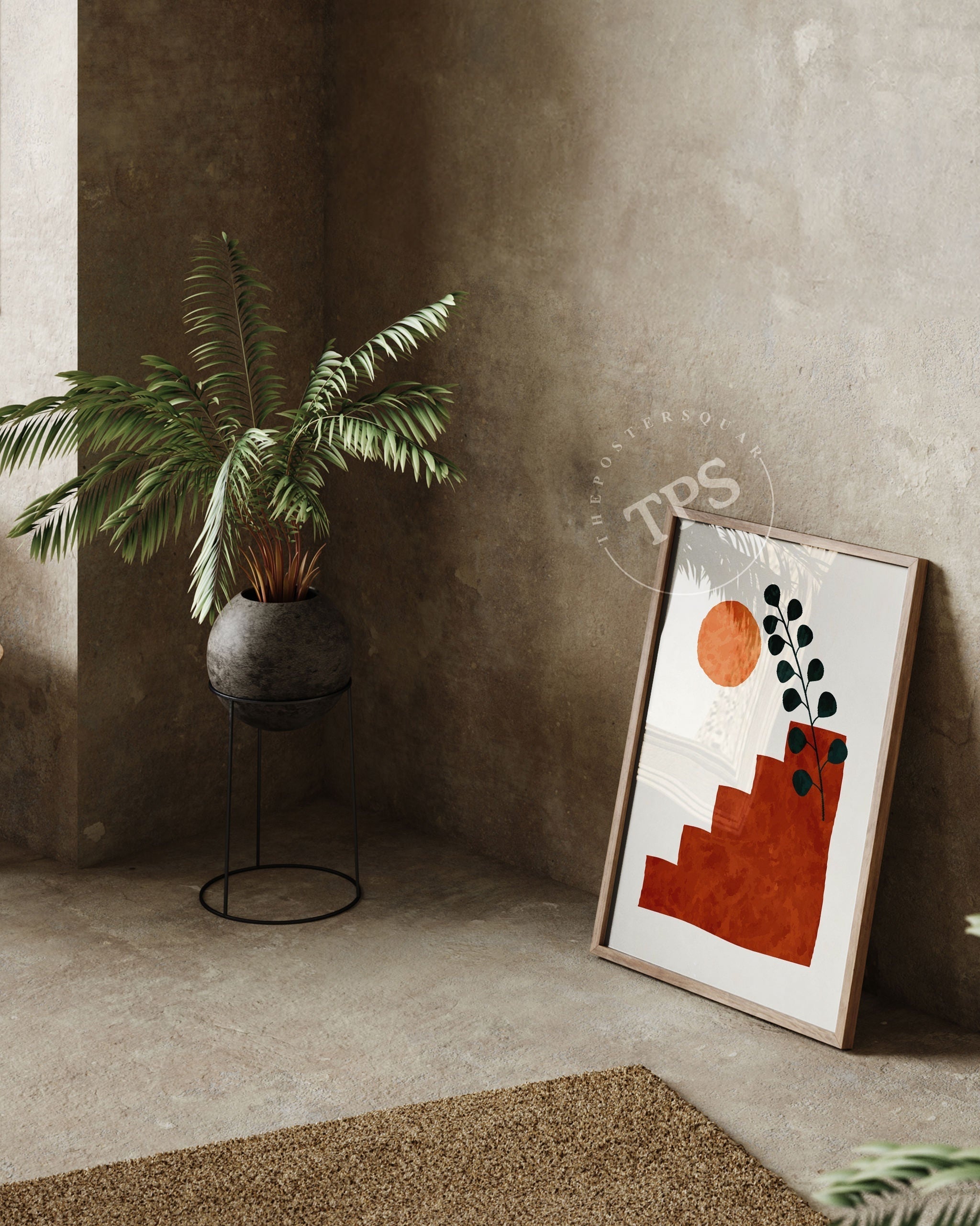 Abstract Wall Art - Boho-psoter-wall_art-decor-The Poster Square