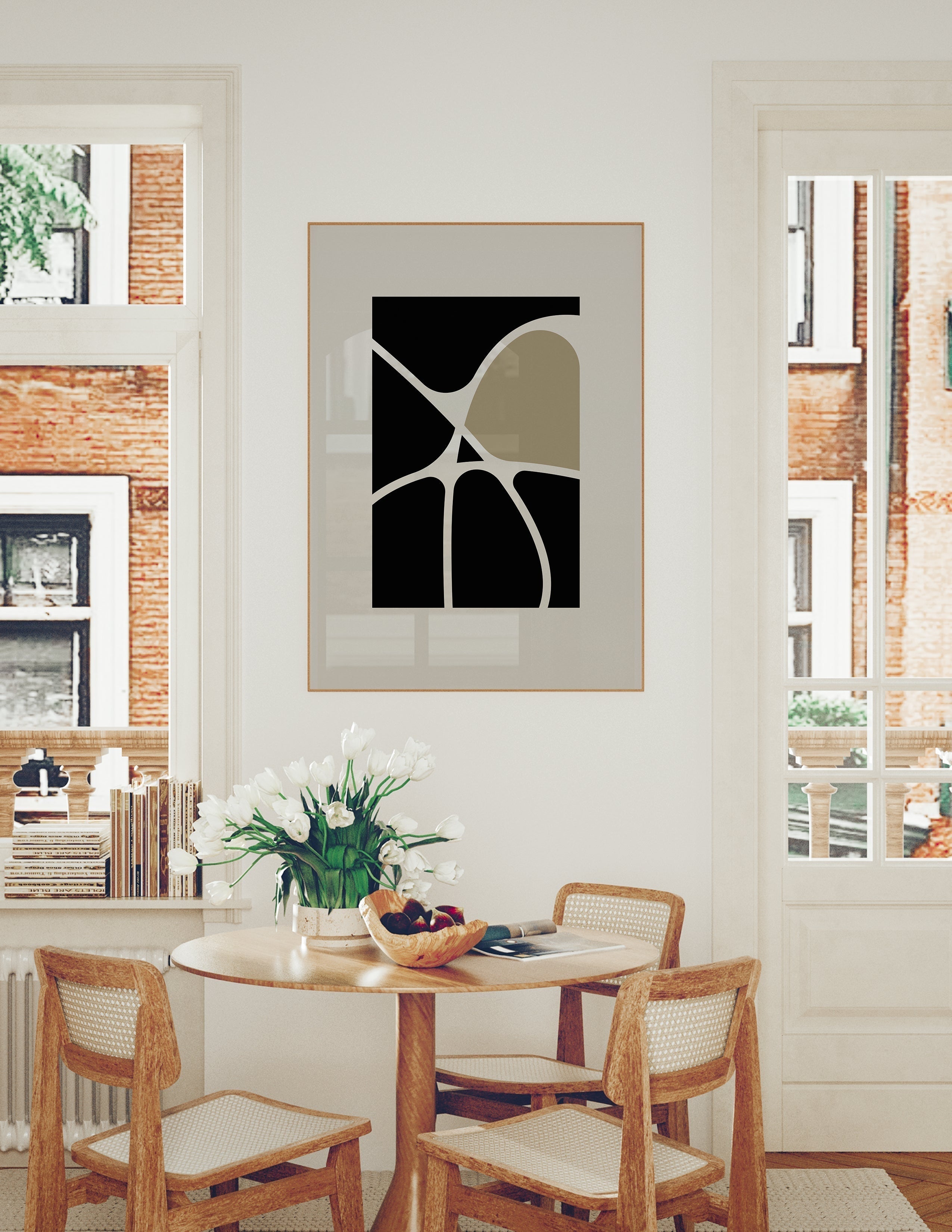 Abstract Wall Art - Minimalistic-psoter-wall_art-decor-The Poster Square