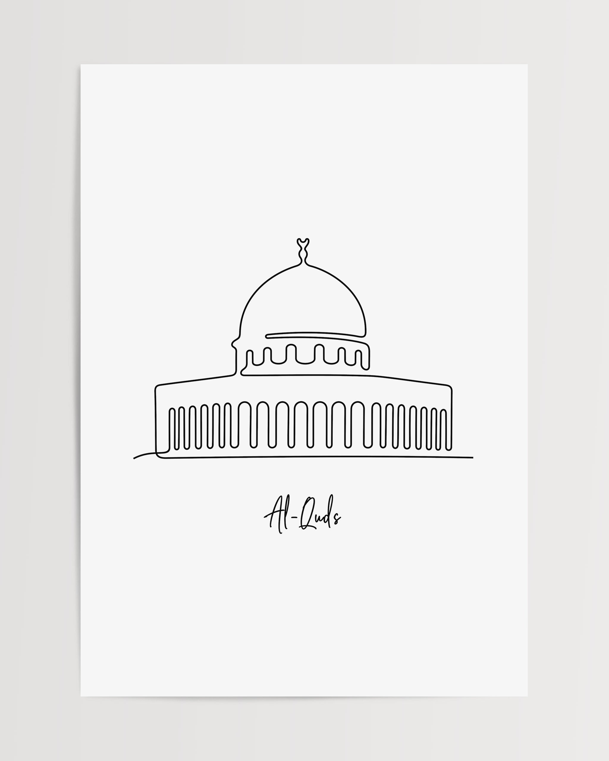 Al-Quds-psoter-wall_art-decor-The Poster Square