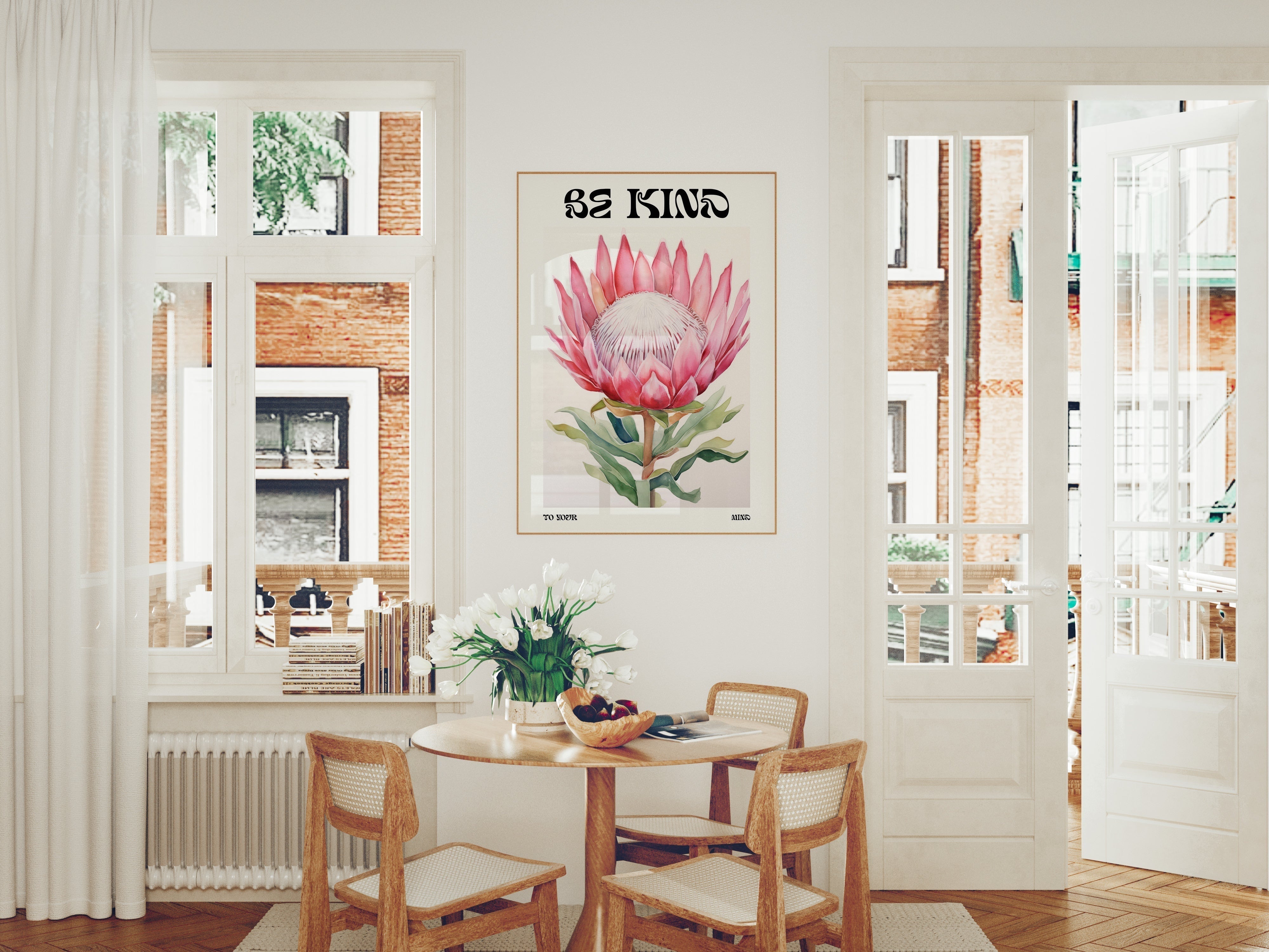 Be Kind to Your Mind-psoter-wall_art-decor-The Poster Square