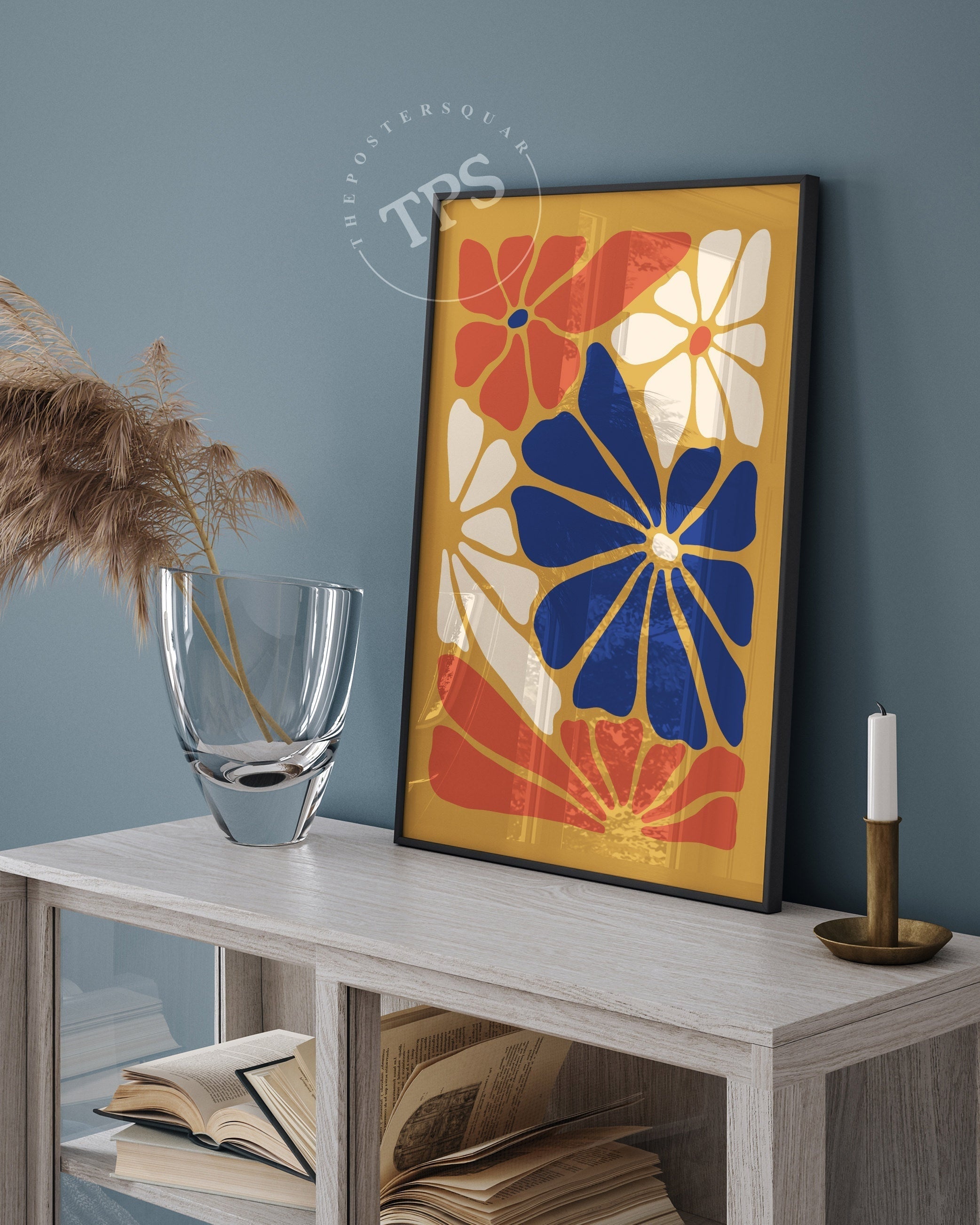 Botanical Abstract-psoter-wall_art-decor-The Poster Square